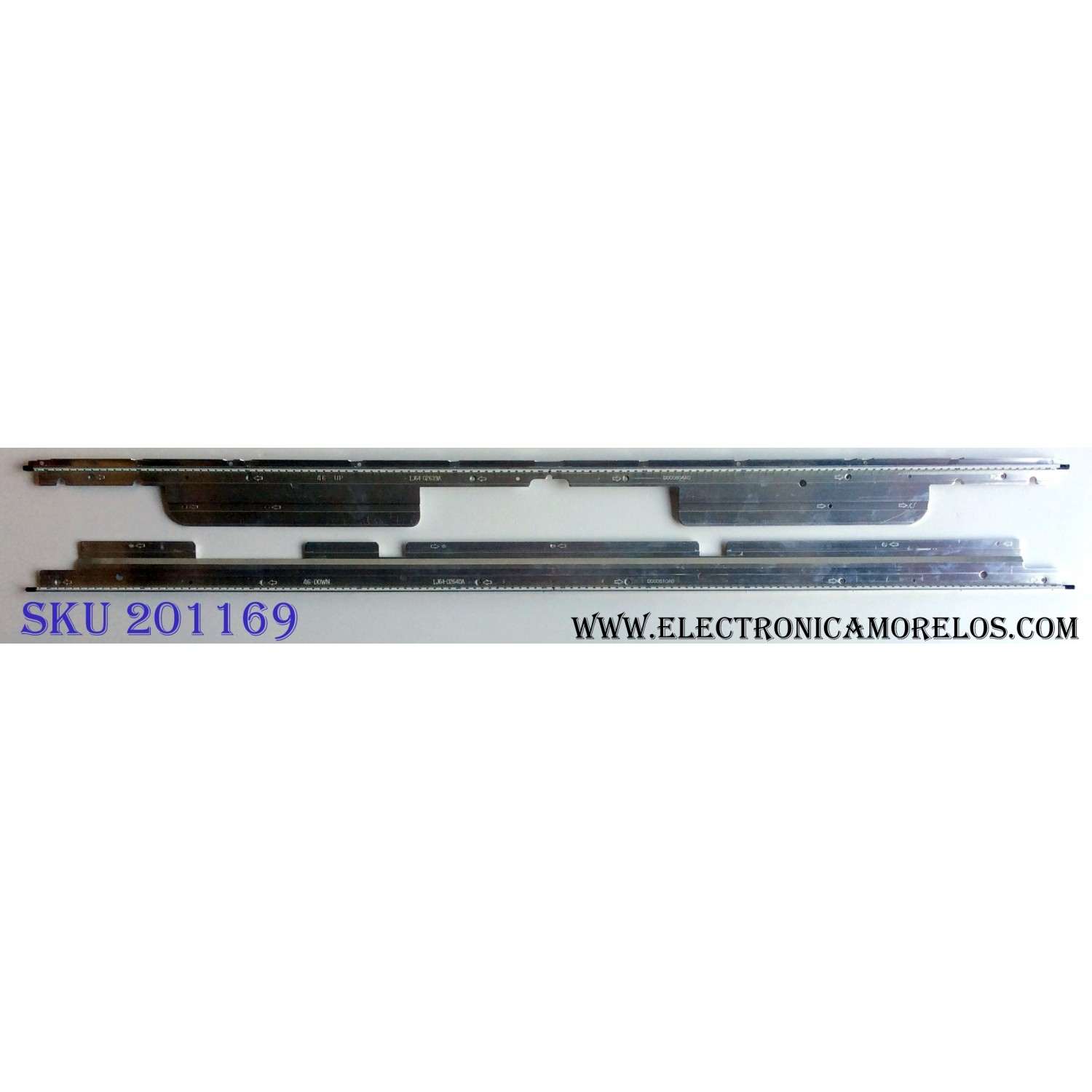 KIT DE LED´S PARA TV (2 PIEZAS) / SONY LJ64-02640A 46-DOWN / LJ64-02639A 46-UP / SLS46_5630_120/240_1D_B_Rev1 / PANEL S46TQL-S / T-MOD(S46TQL-S) / A-1803-085-A / MODELO KDL-46NX810