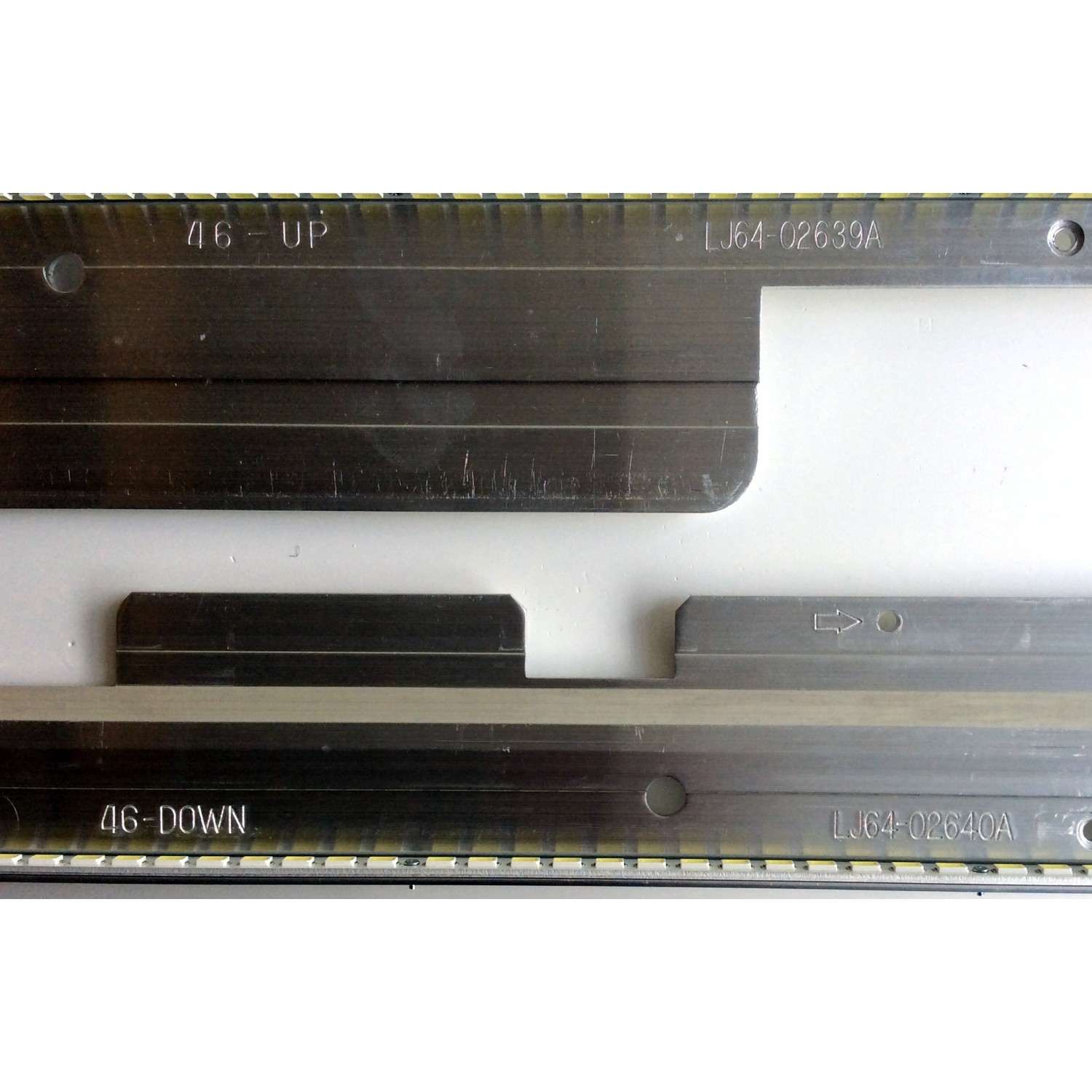 KIT DE LED´S PARA TV (2 PIEZAS) / SONY LJ64-02640A 46-DOWN / LJ64-02639A 46-UP / SLS46_5630_120/240_1D_B_Rev1 / PANEL S46TQL-S / T-MOD(S46TQL-S) / A-1803-085-A / MODELO KDL-46NX810 - Imagen 3