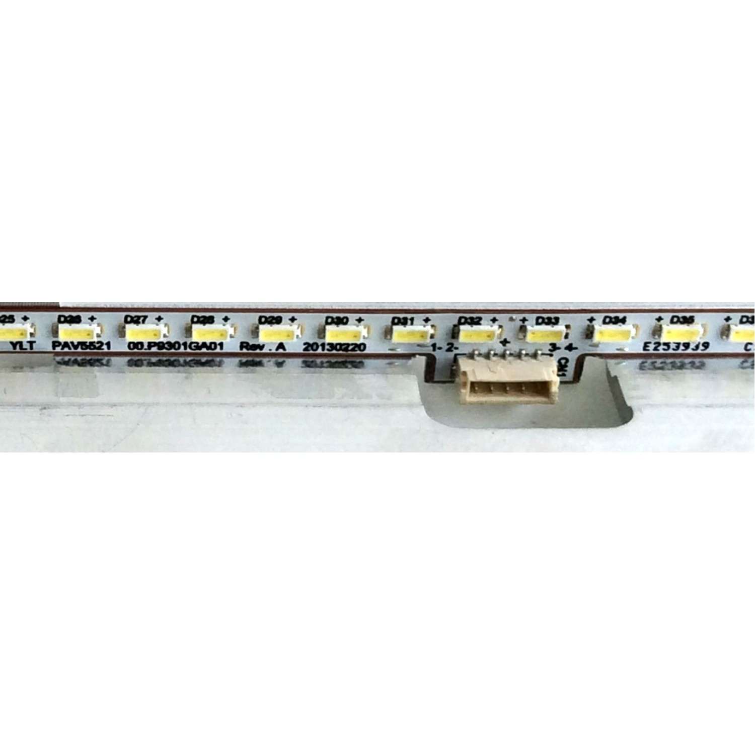 KIT DE LED´S PARA TV (2 PIEZAS) / PANASONIC PAV5521 / 00.P9301GA01 Rev.A 20130220 / 61.P9302G001 / 130306 / PANEL YLV5523N / MODELO TC-L55WT60 - Imagen 3