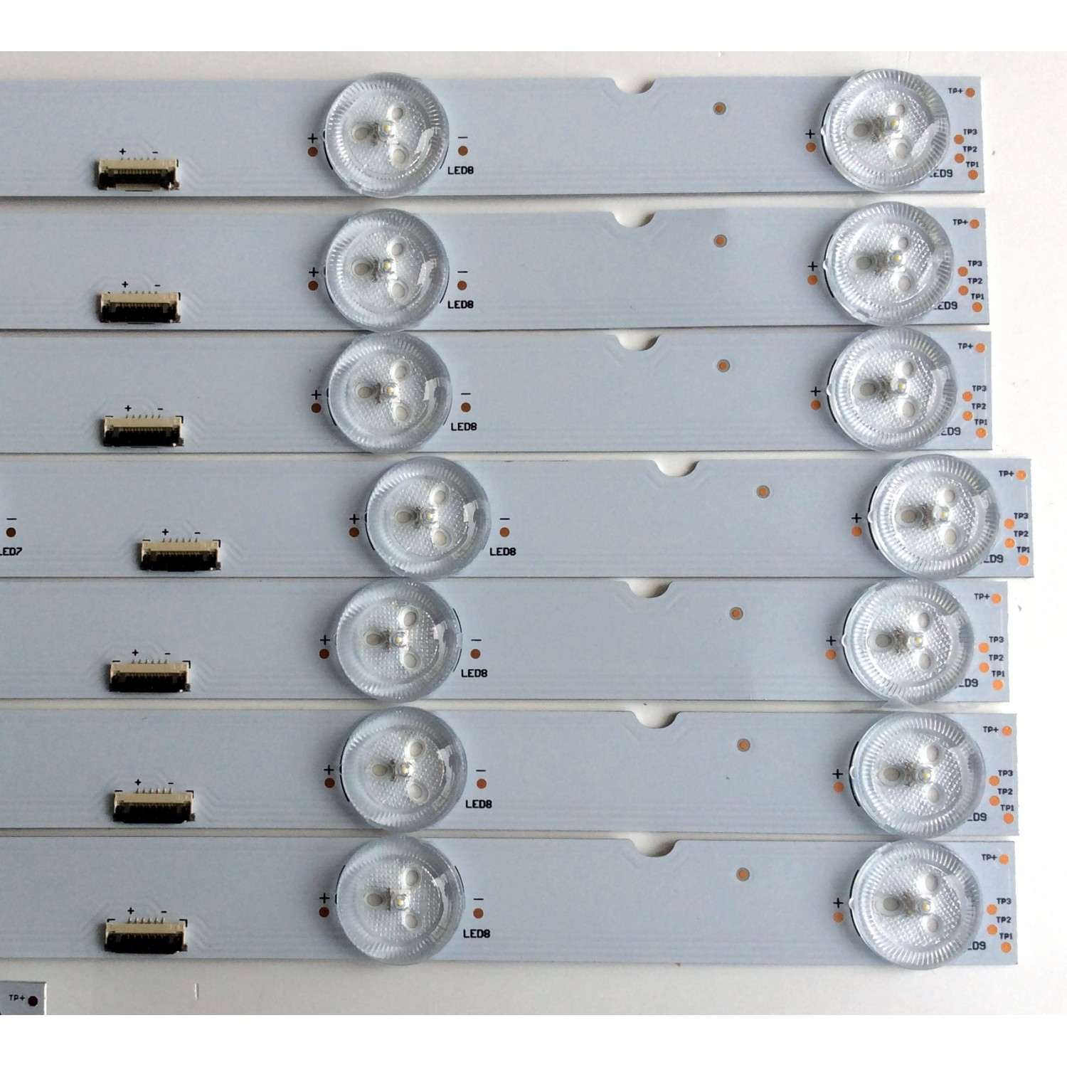 KIT DE LED´S PARA TV (14 PIEZAS) / SONY SBT55 636 / 55039D715SN1R / 55039D715SN1L / EBLA3T4 / 189717211 / PANEL YD7S550DND01B / A2187580A / MODELO XBR-55X900E - Imagen 2