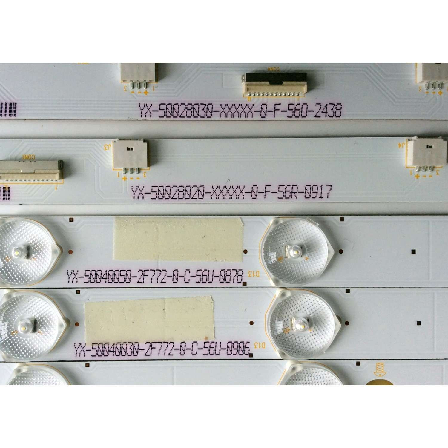 KIT DE LED´S PARA TV (16 PIEZAS) / VIZIO LB50028 V1_00 / LB50028 V0_00 / LB50028 V7_00 / LB50028 V5_00 / LB50028 V6_00 / LB50028 V4_00 / LB50028 V2_00 / LB50028 V3_00 / PANEL´S TPT500DK-QS1 REV:SC1G / TPT500U1-QVN02.A / MODELOS M50-C1 LTM6SRAR / LTCWSPBR - Imagen 2