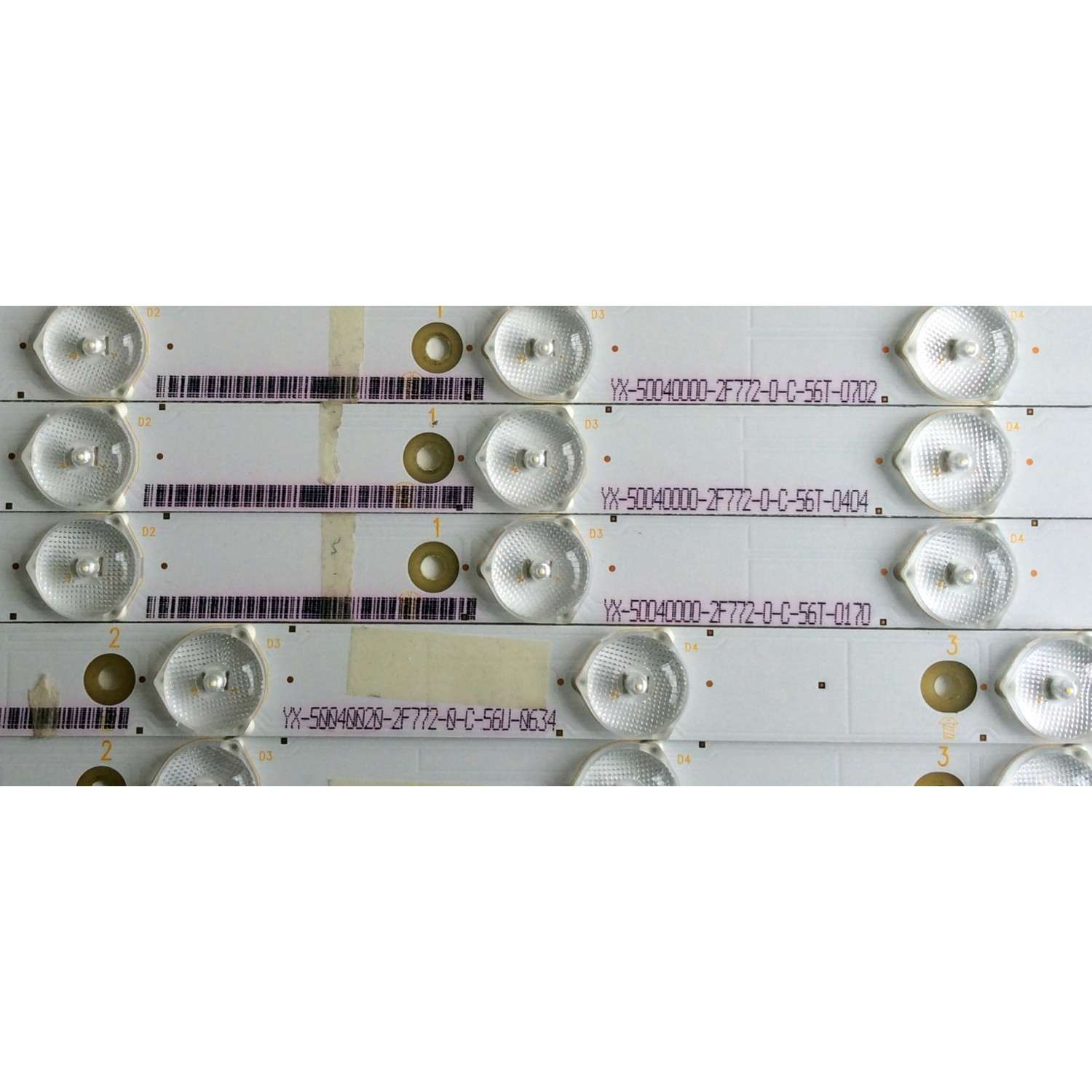 KIT DE LED´S PARA TV (16 PIEZAS) / VIZIO LB50028 V1_00 / LB50028 V0_00 / LB50028 V7_00 / LB50028 V5_00 / LB50028 V6_00 / LB50028 V4_00 / LB50028 V2_00 / LB50028 V3_00 / PANEL´S TPT500DK-QS1 REV:SC1G / TPT500U1-QVN02.A / MODELOS M50-C1 LTM6SRAR / LTCWSPBR - Imagen 4