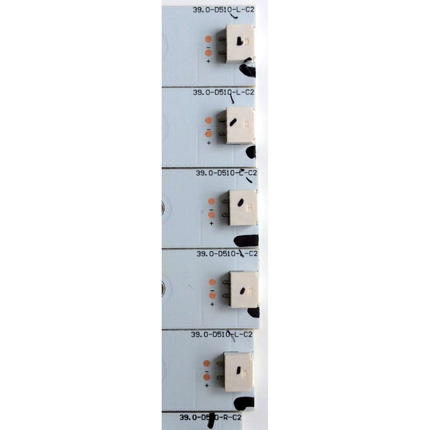 KIT DE LED´S PARA TV (10 PIEZAS) / VIZIO 39.0-D510-R-C2 / 39.0-D510-L-C2 / EPIHB45F5C913-F46 / 39.0-2K13 / PANEL TPT390J1-HVN04 REV:S000M / MODELOS E390I-A1 / E390I-A1 LTYWNQQP / E390I-B1E LTTWPSCQ / E390I-A1 LTYWNQFQ - Imagen 5