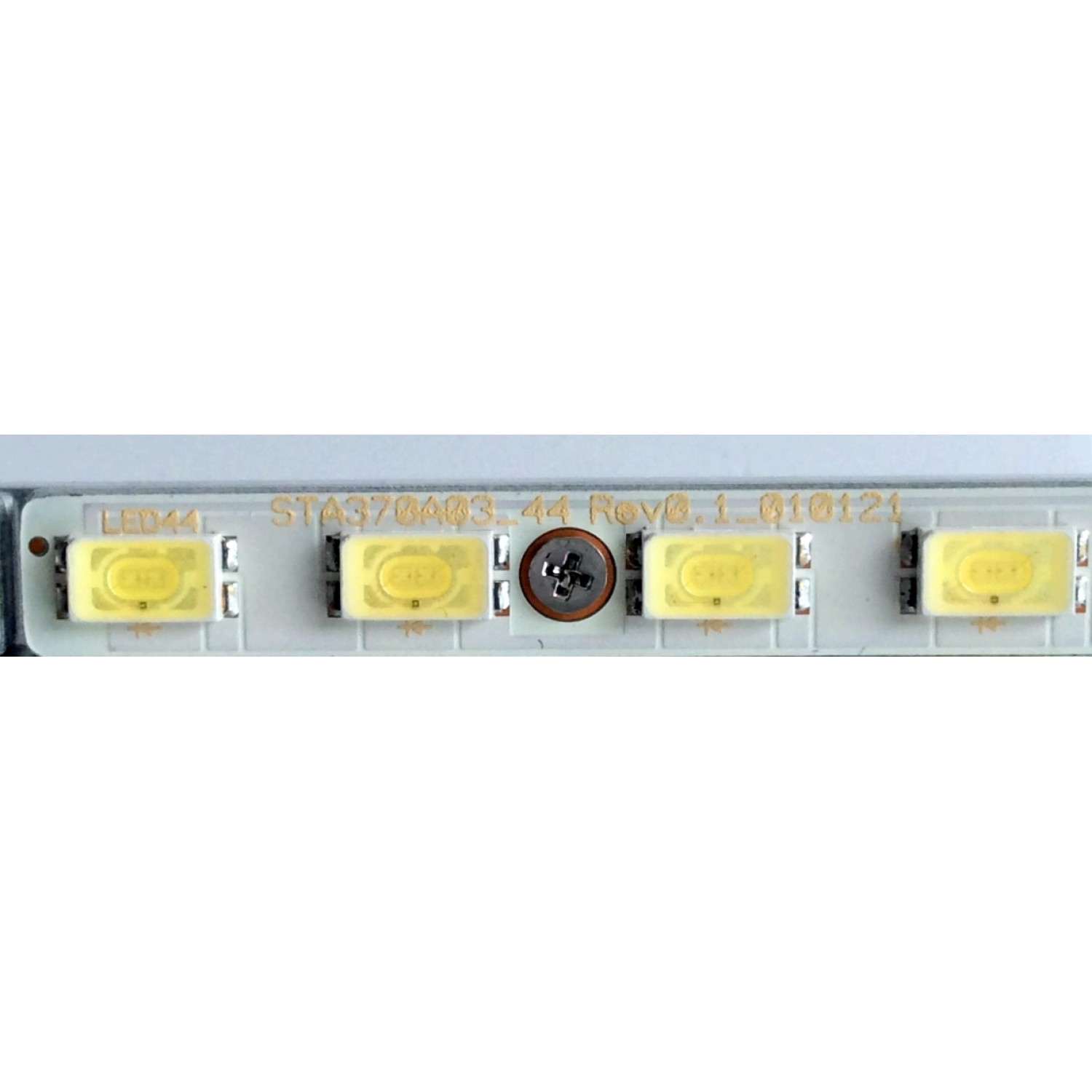 KIT DE LED´S PARA TV LG / PROSCAN (2 PIEZAS) / NUMERO DE PARTE  STA370A03_44  Rev0.1_010121 / 73.37T06.003-5-SN1 100325 UP / 73.37T06.004-5-SN1 100317 DOWN / 58.37T06.002 / PANEL T370HW04 V.1 / MODELO 37LE5300-UC AUSDLUR / PLED3792 A  - Imagen 5