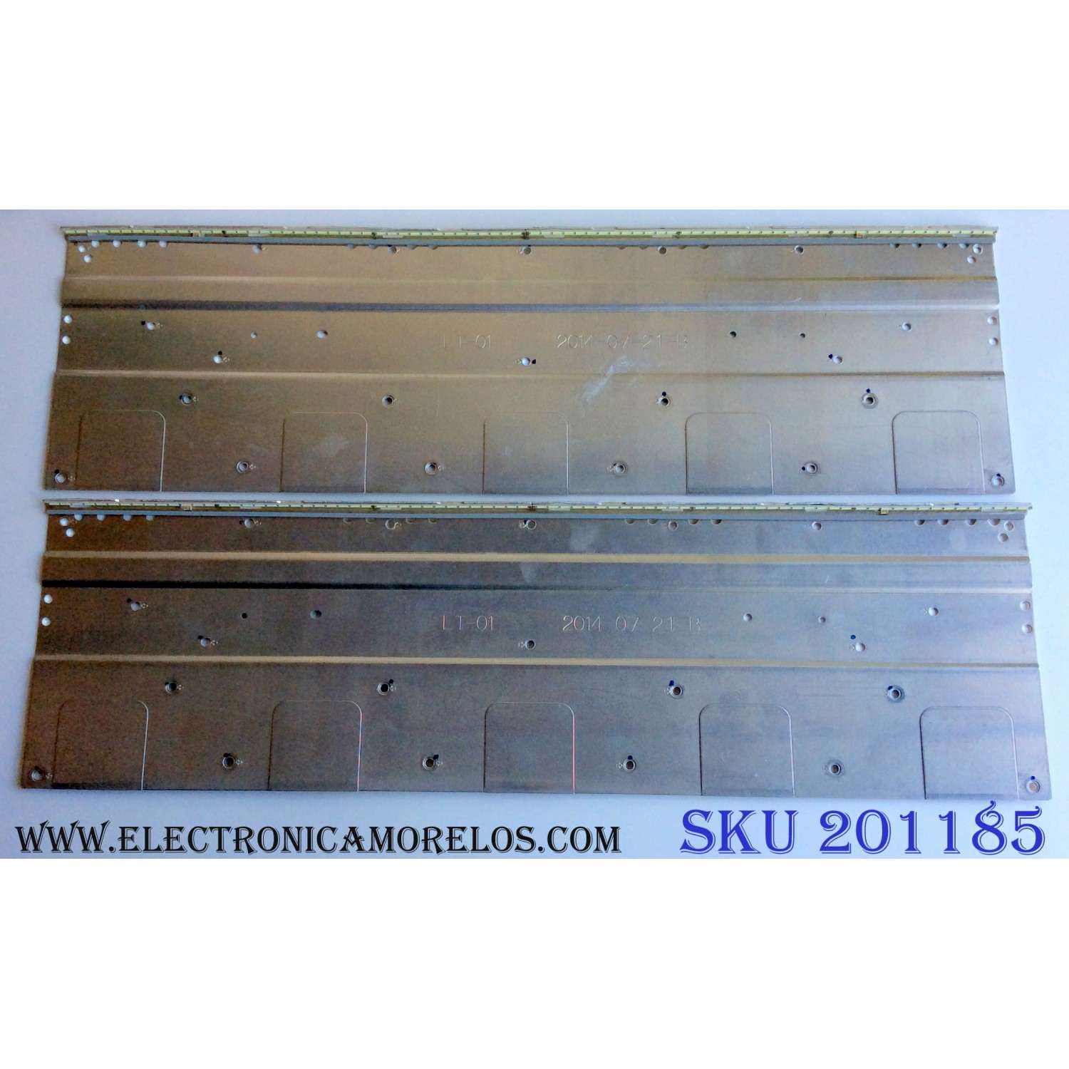 KIT DE LED´S PARA TV (2 PIEZAS) / UPSTAR KJ55E40R-ZC15A-02 / KJ55E40L-ZC15A-02 / PANEL KM0550LSHU01 / KM0550LSHV01 / UPSTAR D55WX CA14ZE