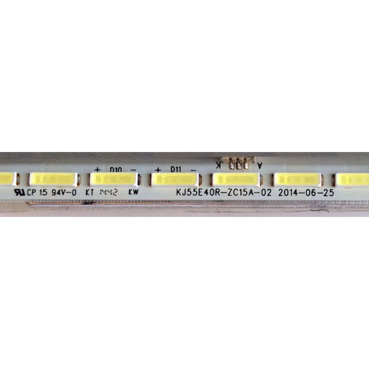 KIT DE LED´S PARA TV (2 PIEZAS) / UPSTAR KJ55E40R-ZC15A-02 / KJ55E40L-ZC15A-02 / PANEL KM0550LSHU01 / KM0550LSHV01 / UPSTAR D55WX CA14ZE - Imagen 2