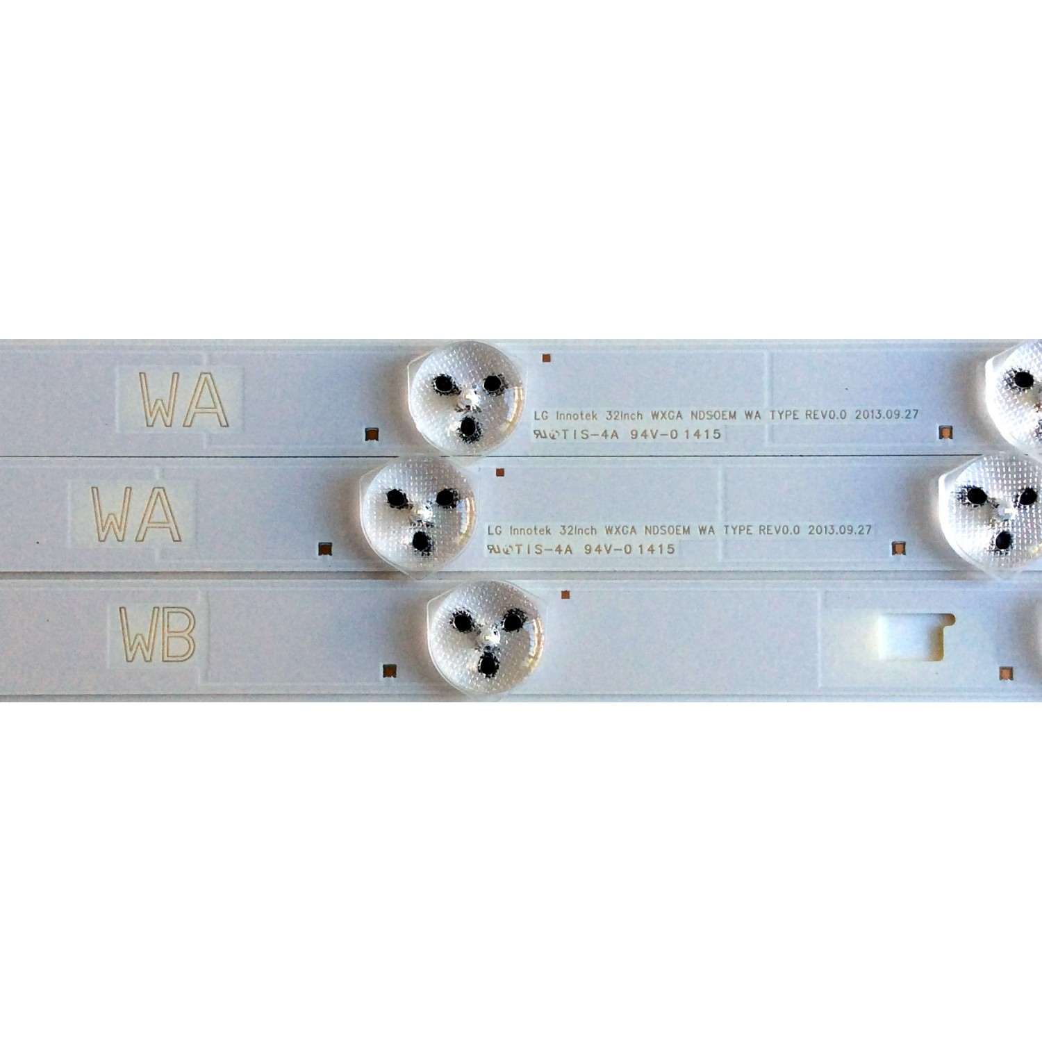 KIT DE LED'S PARA TV (3 PIEZAS) / SONY 32INCH WXGA NDS0EM WA TYPE REV0.0 / LG INNOTEK 32INCH WXGA NDS0EM WB TYPE REV0.0 / 1-889-675-12 / (173475312) / PANEL LC320DXJ (SF)(A9) / MODELO KDL-32R420B - Imagen 3
