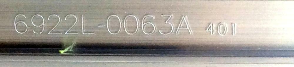 LED PARA TV / SONY 6922L-0063A / NLAC30224L / NLAC30224R / 3052204-387-0088 / 3052204-387-0295 / PANEL LC470EUF (FF)(P2) / MODELO KDL-47W802A - Imagen 2