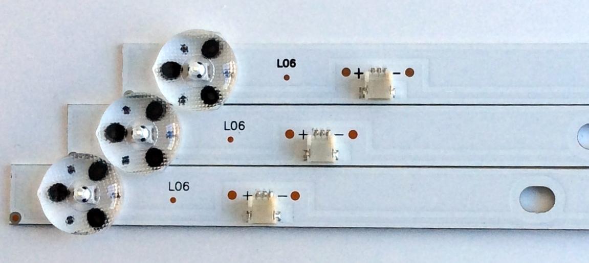 KIT DE LED´S PARA TV (3 PIEZAS) ATVIO JL.D32061235-315AS-M / BD00-132089-001G / A16H430 / MODELO ATV-325M - Imagen 2