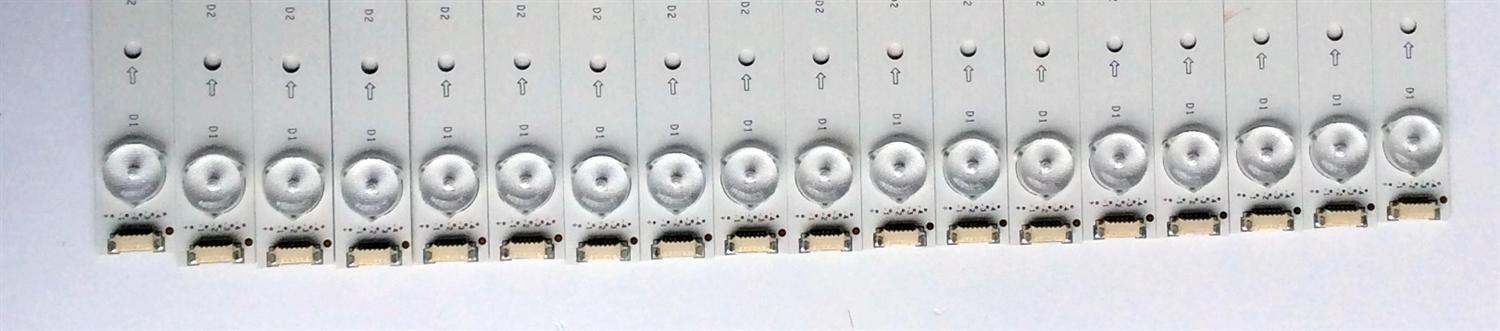 KIT DE LED´S PARA TV (18 PIEZAS) VIZIO E700DLB002-005 / E340369 / PANEL S700FU1-1 / 76040WC00-600-G / MODELOS P7002UI-B3 / P7002UI-B3LFTRREAQ / P702UI-B3 - Imagen 3
