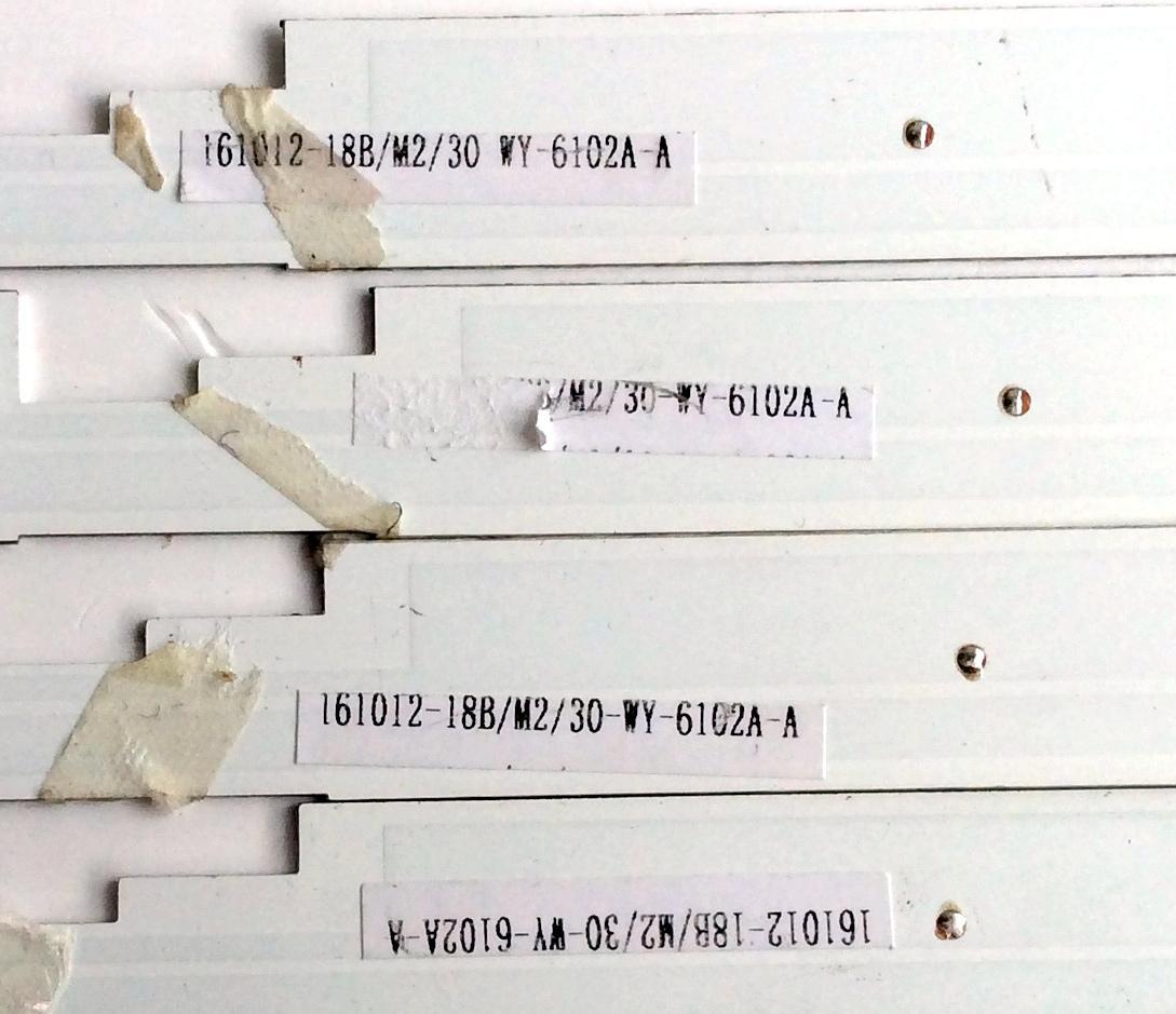 KIT DE LED´S PARA TV (4 PIEZAS) AVERA LGL4949-3030JF-ES-106 / E177671B/PEC BPM1V0 / 161012-18B/M2/30 WY-6102A-A / PANEL LSC490FN03 / MODELO 49EQX10 - Imagen 4