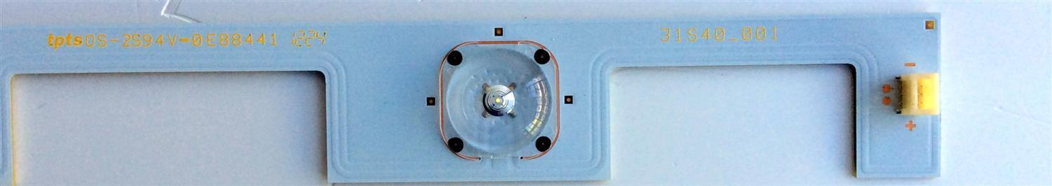 LED PARA TV ((INCOMPLETO SOLO 1 PIEZA)) / BRIVIEW 31S40_001 / CN-31S40E04-HEE41-0-J-28U-5859 / CN-31S40E04-HEE41-0-J-28U-5860 / MODELO 96.31S40.006 - Imagen 3