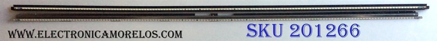 KIT DE LED´S PARA TV (2PIEZAS) / SHARP SLED 2011SSP60B 70 5630 REV0 / SLED 2011SSP60A 70 5630 REV0 / RB040WJ / PANEL LK600D3HB70Z / MODELOS LC-60C7450U / LC-60C7450C