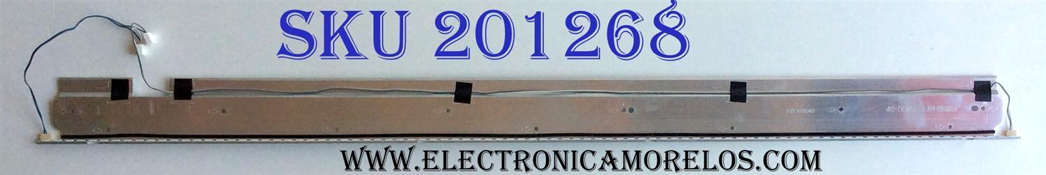 LED PARA TV / SAMSUNG SLED 2012SLS40 7030 44 R REV1.2 / SLED 2012SLS40 7030 44 L REV1.2 / LJ64-03381A / PANEL LTA400HM24 / MODELO 40"