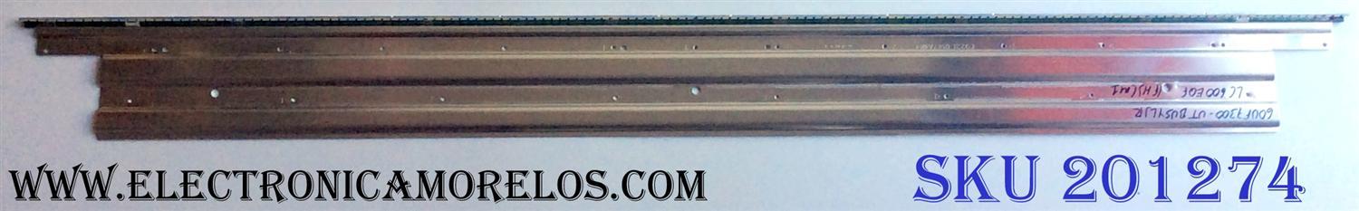 LED PARA TV / LG 6916L2275A / 6916L2276A / 6916L-2275A / 6916L-2276A / 60¨ V15 ART3 UD REV 0.1 L-Type / 60¨ V15 ART3 UD REV 0.1 R-Type / 6922L-0147A / PANEL LC600EQF (FH)(M1) / MODELO 60UF7300-UT BUSULJR