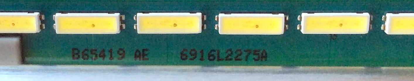 LED PARA TV / LG 6916L2275A / 6916L2276A / 6916L-2275A / 6916L-2276A / 60¨ V15 ART3 UD REV 0.1 L-Type / 60¨ V15 ART3 UD REV 0.1 R-Type / 6922L-0147A / PANEL LC600EQF (FH)(M1) / MODELO 60UF7300-UT BUSULJR - Imagen 4
