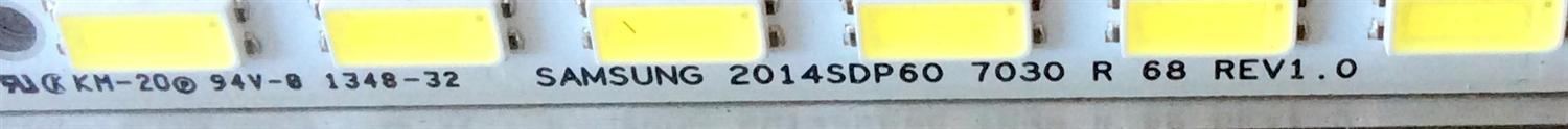 LED PARA TV / SHARP / GA0361TPZZ / SAMSUNG 2014SDP60 7030 R 68 REV1.0 / SAMSUNG 2014SDP60 7030 L 68 REV1.0 / PANEL JE600D3GV2AZ / MODELO LC-60C6500U - Imagen 2