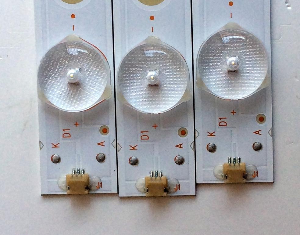 KIT DE LED´S PARA TV (3 PIEZAS) / VIZIO HFSX32D07-21AG-02 / 303HX320031 / HFSX32D07-21AG-02 2017-03-31 7S1P / 2010030291-8 / GC320M29 / PANEL BOEI320WX1-01 / MODELO D32HN-E4 LHBFVMKT - Imagen 2