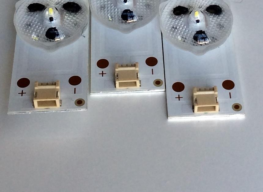 KIT DE LED´S PARA TV (3 PIEZAS) / SHARP 1171297 / JL.D39681330-003BS-M / 17B F4 C 30 B1 D170310 / PANEL´S  JHD396N2F01-KSQL\S6\FM\ROH / 211094 / LC-40Q5020U / MODELO LC-40P5000U - Imagen 2