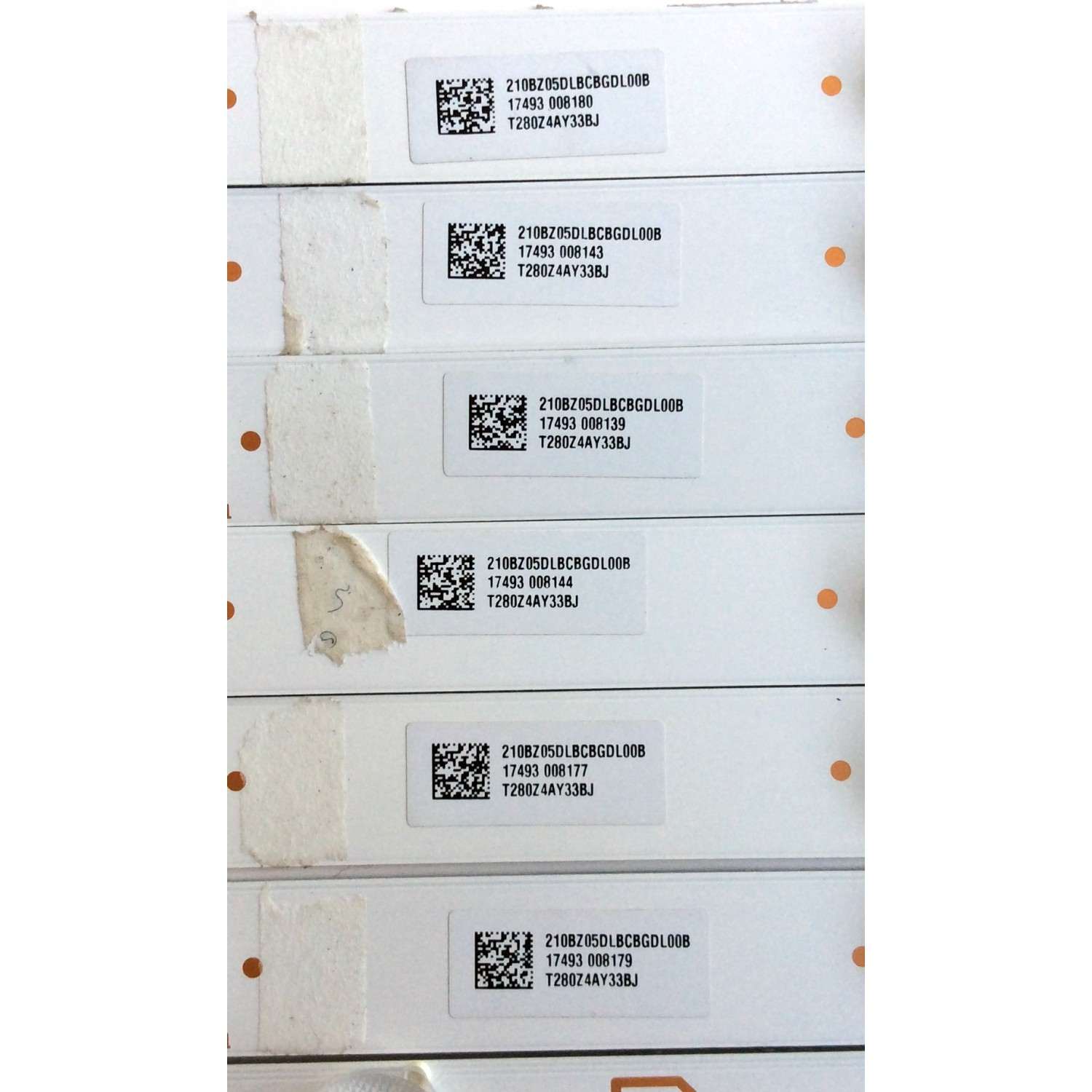 KIT DE LED´S PARA TV (12 PIEZAS) / SONY SVV500A70_12LED_L_REV01_170904 / SVV500A70_12LED_R_REV01_170904 / T280Z4AY33BJ / PANEL TPT500U1-QVN03.U REV:S7B0E / MODELO KD-50X690E - Imagen 4