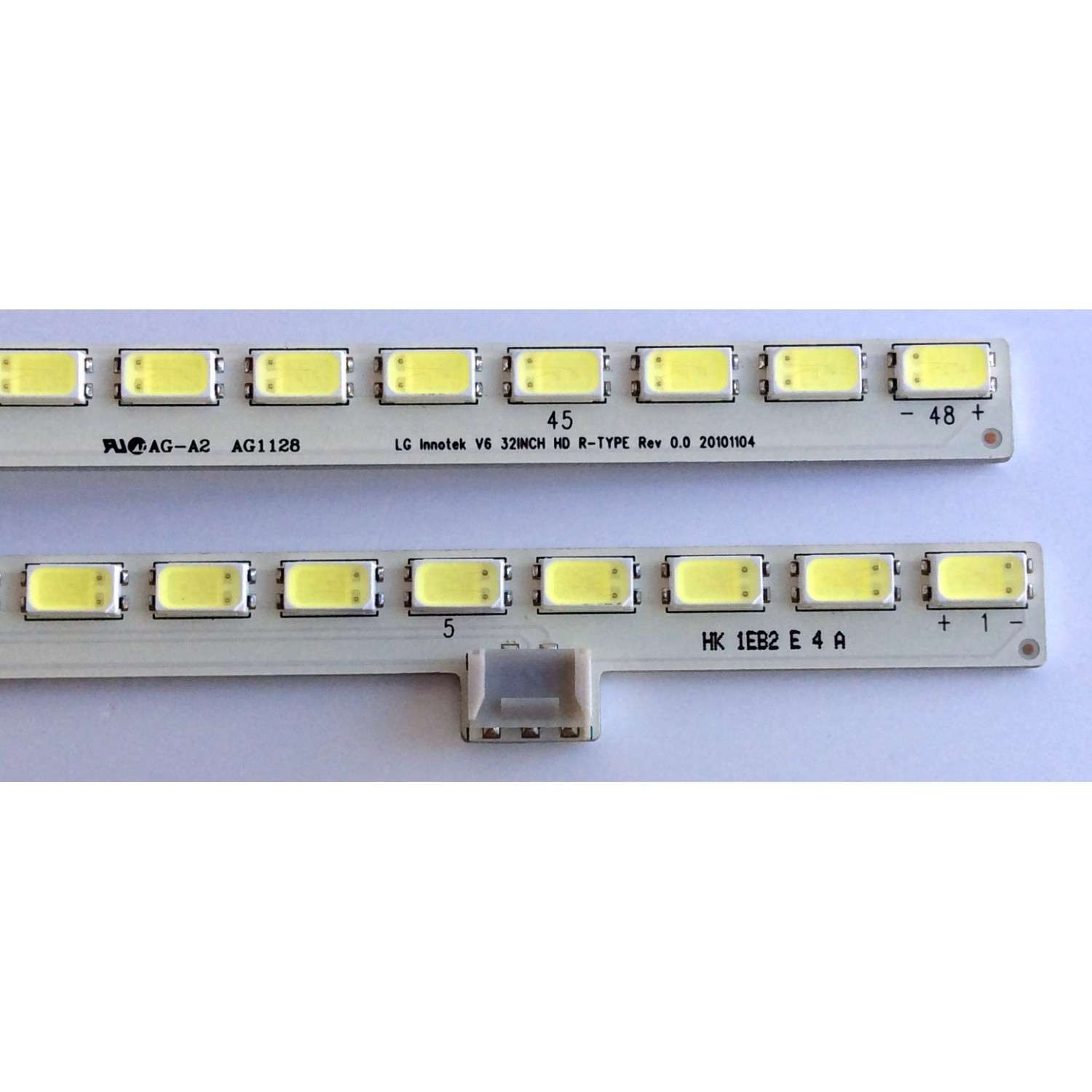 KIT DE LED´S PARA TV (2 PIEZAS) / LG AG1130 / AG1126 / V6 32 INCH HD R-TYPE Rev 0.0 20101104 / V6 32 INCH HD L-TYPE Rev 0.0 20101104  / MODELO 32LV2400-UA.CUSYLH - Imagen 3