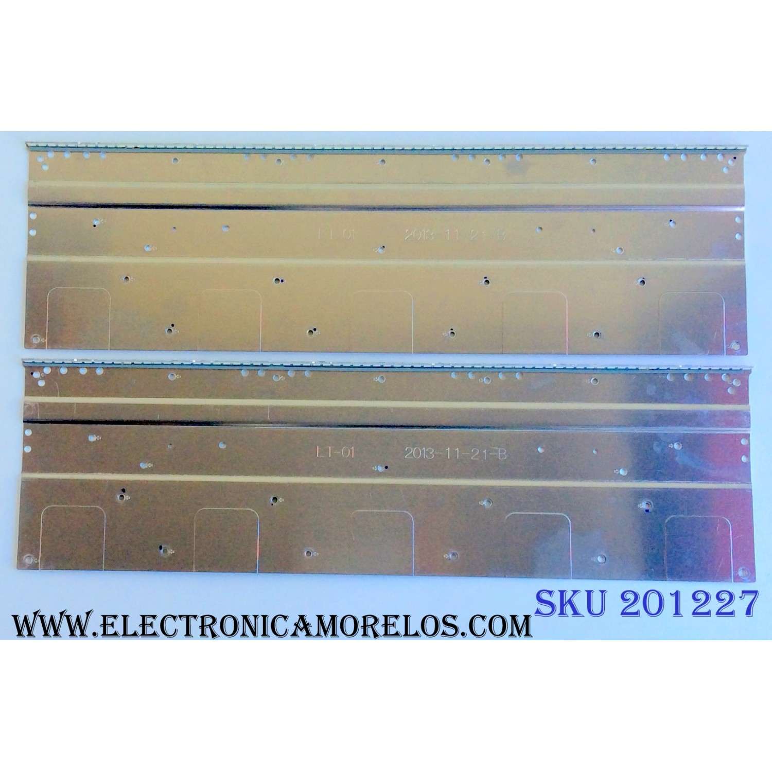 KIT DE LED´S PARA TV (2 PIEZAS) / ELEMENT CST055LB03 / 20130925 / MPEG  CST055LB03_LED7020_V0.4_20130925 / PANEL ST5461D01-1 VER.2.1 / MODELO ¨46¨