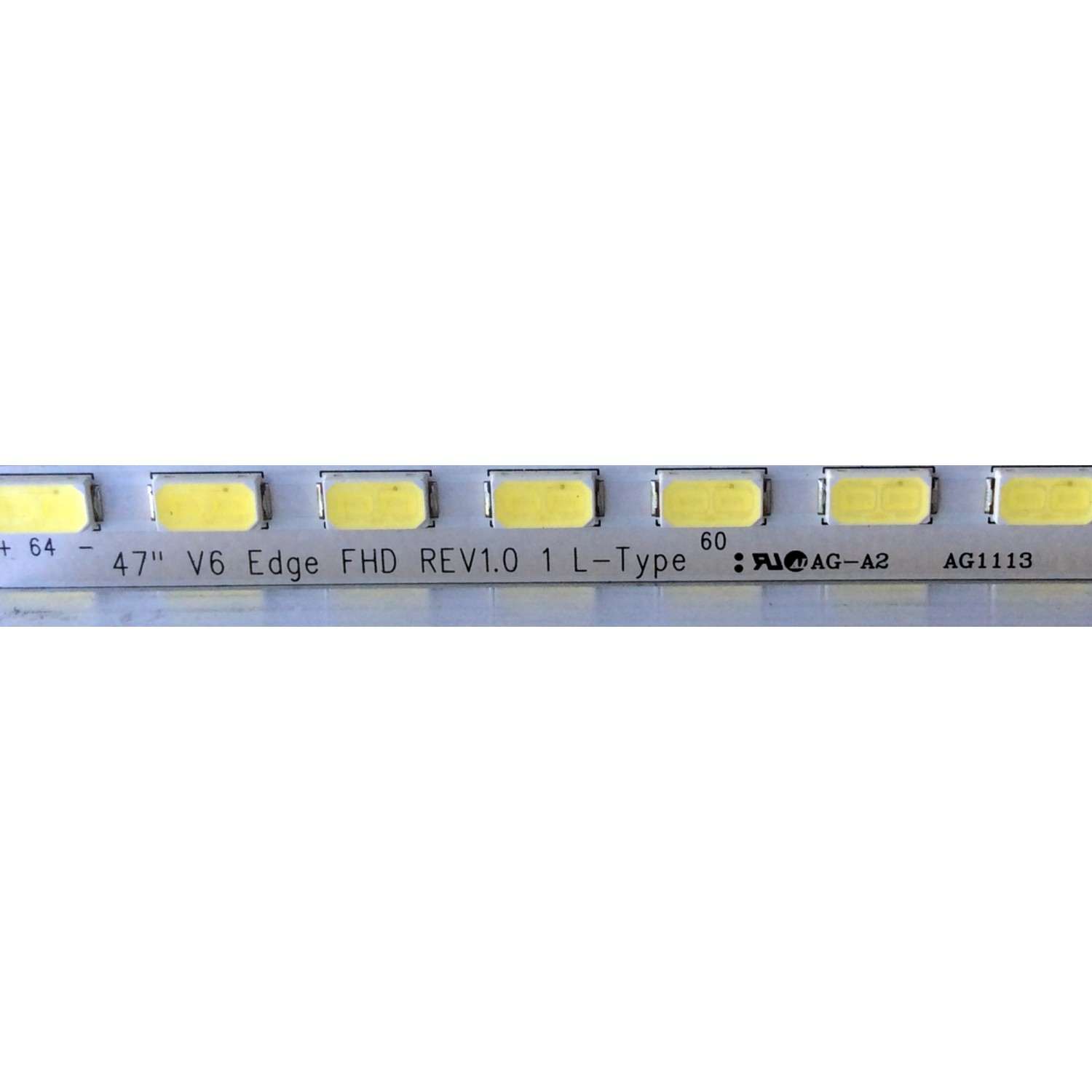 KIT DE LED´S PARA TV (2 PIEZAS) LG 47" V6 EDGE FHD REV1.0 1 L-TYPE / 47" V6 EDGE FHD REV1.0 1 R-TYPE / 3660L-0369A / D2 1BCD J41 B / PANEL LC470EUF (SD)(A1) / LC470EUF (SD)(F1) / MODELO 47LV5500-UA / 47LW5600 - Imagen 3