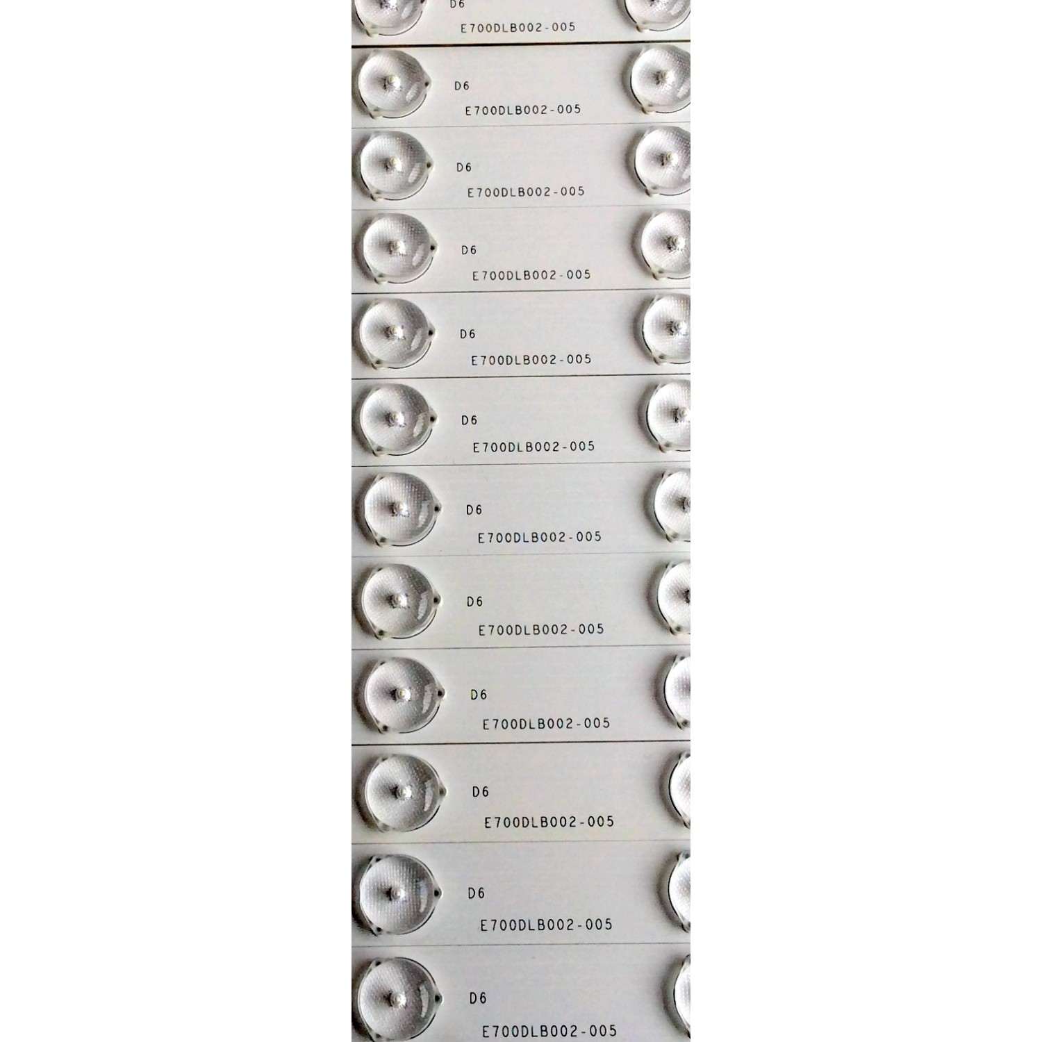 KIT DE LED´S PARA TV (18 PIEZAS) VIZIO E700DLB002-005 / E340369 / PANEL S700FU1-1 / 76040WC00-600-G / MODELOS P7002UI-B3 / P7002UI-B3LFTRREAQ / P702UI-B3 - Imagen 2