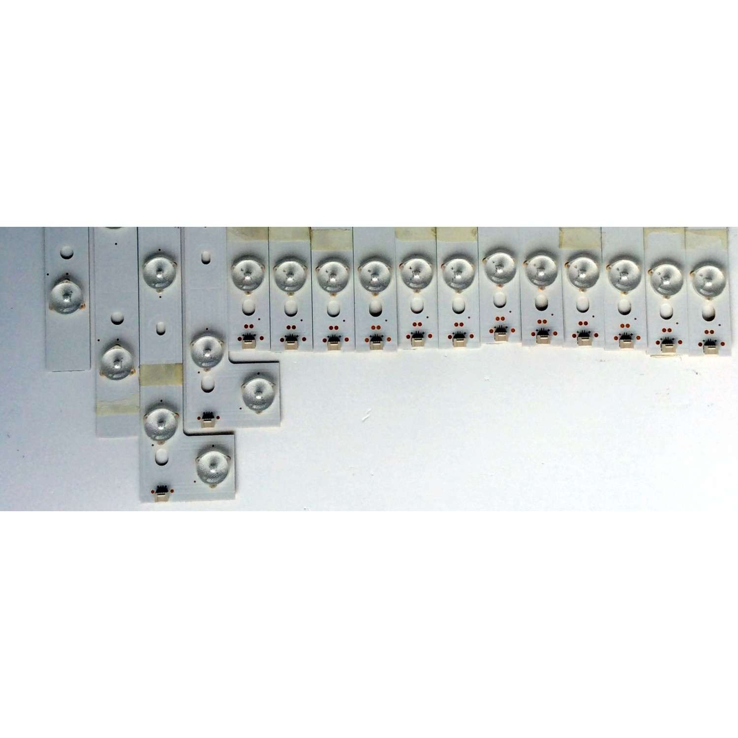 KIT DE LED´S PARA TV (16 PIEZAS) VIZIO WT-EL-55FHD-V2-A / WT-EL-55FHD-V3-B / WT-EL-55FHD-V3-C / F105N8R(P35)F / PANEL T550QVN03.0 / MODELOS M55-C2 / M55-C2 LWZASBAR - Imagen 4