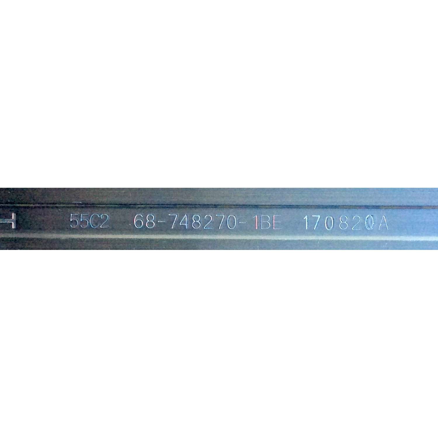 LED PARA TV / TCL E334789 / 55C2 / 68-748270-1BE / 170820A / YHE-4C-LB5546-YH05Q-130917-NW7XXX / YHE-4C-LB5546-YH06Q-130917-NW7XXX / PANEL LVU550NE3L CJ9W02 / MODELO 55C803TEAA - Imagen 3