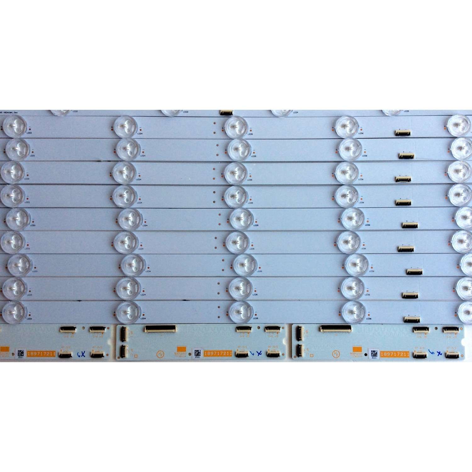 KIT DE LED´S PARA TV (18 PIEZAS) / SONY 65039D915SN1L / 65039D915SN1R / EAHJ4T4 / E465853 / 189717211 / PANEL YD7S650DND01B / MODELO XBR-65X900E - Imagen 4