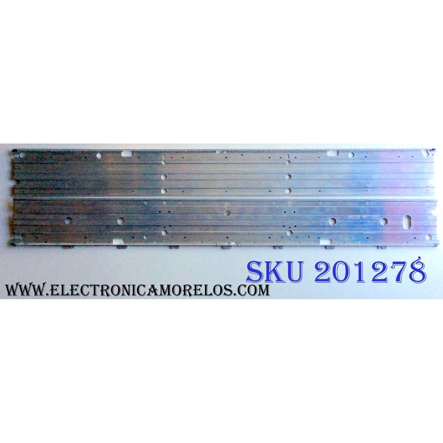 KIT DE LED´S PARA TV (2 PIEZAS) / SHARP 2013SSP60 / RB087WJ3 / RB128WJ3 / SAMSUNG 2013SSP60 5630 76 REV1.0 / PANEL JE600D3HD60Z / MODELO LC-60LE857U