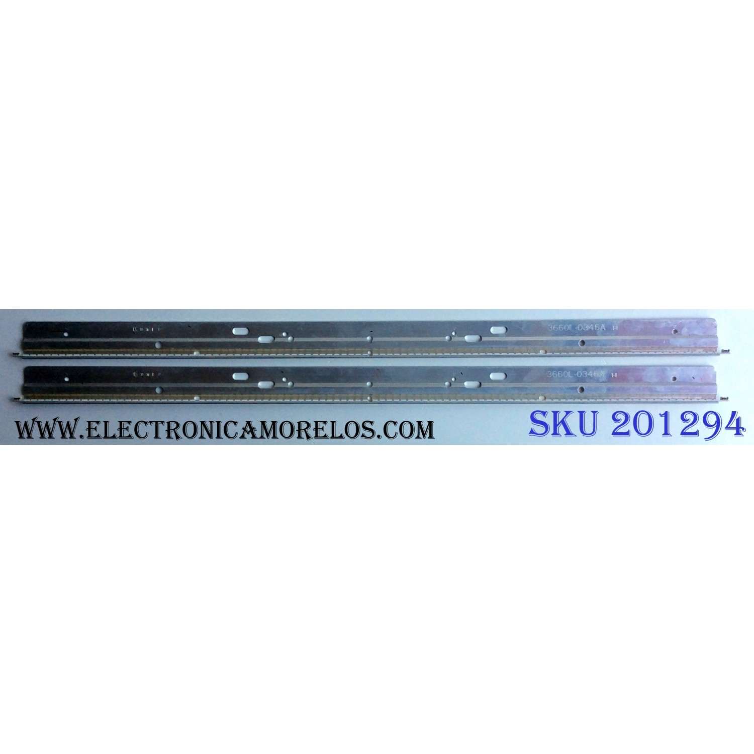 KIT DE LED´S PARA TV (2 PIEZAS) / LG 3663L-0346A / 6091L-1246A / LG INNOTEK 32INCH V5 EDGE REV0.2 (091012)TYPE-RIGHT / LG INNOTEK 32INCH V5 EDGE REV0.2 (091012)TYPE-LEFT / PANEL LC320EUG (SC)(R1) / MODELO "32"