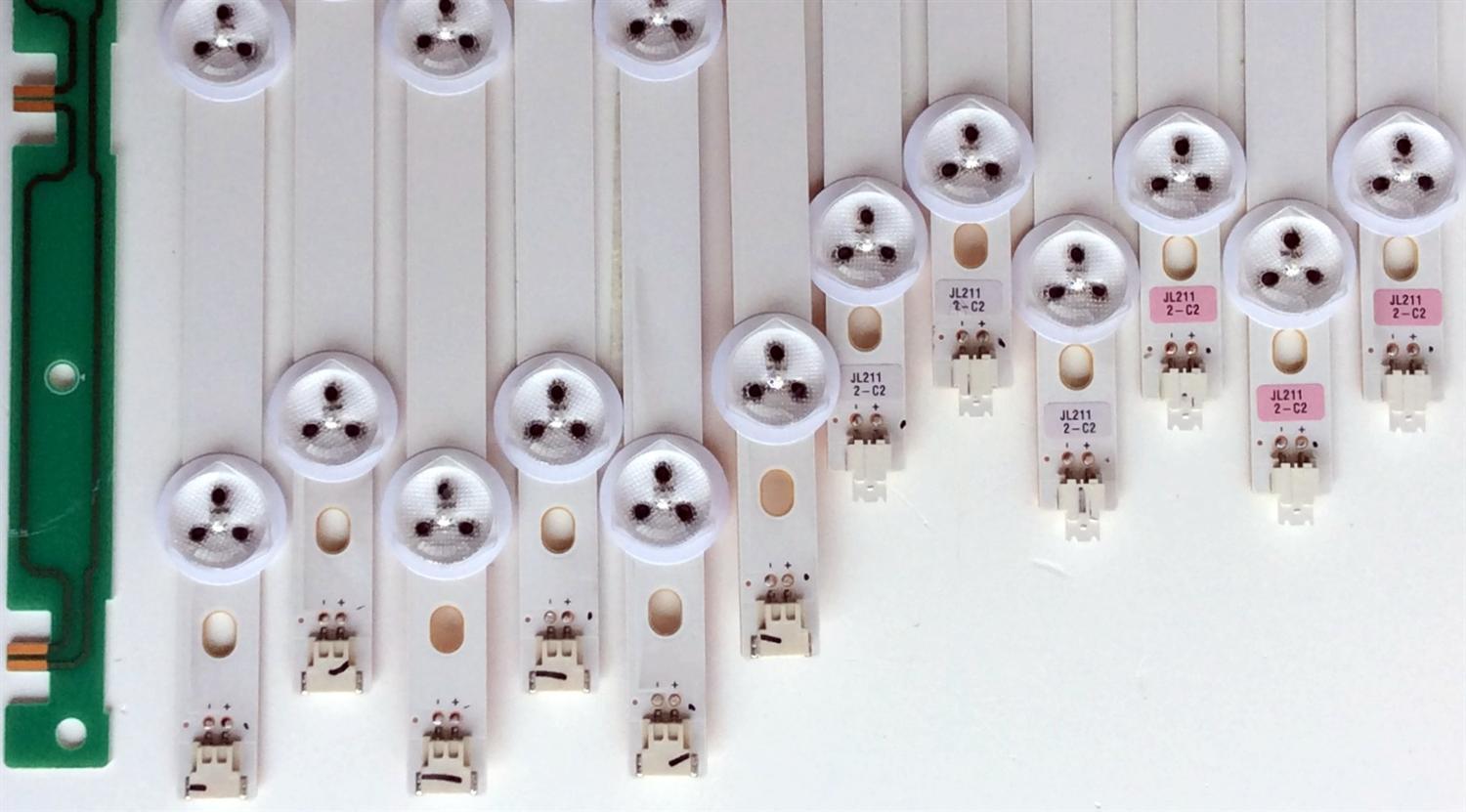 KIT DE LED`S PARA TV (12 PIEZAS) / LG 42¨ ROW Rev0.8 2 L-TYPE 6916L-0882A / 42¨ ROW Rev0.8 2 R TYPE 6916L-0913A / 6916L-0913A / 6916L-0882A / 6637-0013A / PPW-HL42CC(A) Rev0.1 / PANEL LC420DUN (SE)(U2) / MODELO 42LM3400-UC AWMWLUR - Imagen 4