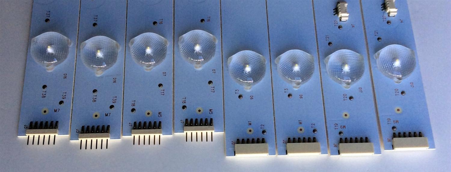 KIT DE LED´S PARA TV (8 PIEZAS) / PIONEER LED39D11-ZC14-01(C) / LED39D11-ZC14-02(C) / LED39D11-ZC14-03(C) / LED39D11-ZC14-04(C) / 30339011213 / 30339011214 / 30339011215 / 30339011216 / 130905A4 / M37-40 / E348423 / PANEL V390HJ1-P02 / MODELO PLE-3903FHD - Imagen 4