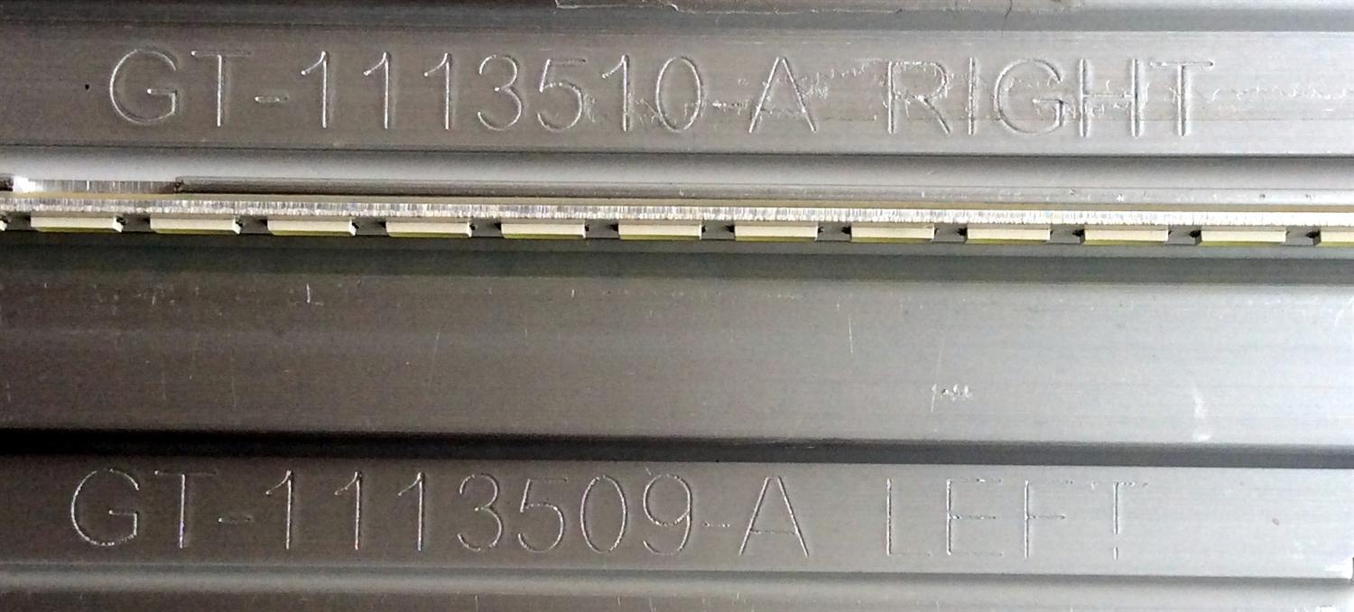 KIT DE LED´S PARA TV (2 PIEZAS) / HISENSE SAMSUNG 2012CHI460 B31 7020 64LED REV1.1 MS9 D1413 / GT-1113510-A / GT-1113509-A / JT-1113510-A RIGHT 130416 / JT-1113509-A LEFT 130410 / PANEL HE460GF-B51\PW1 / MODELOS 46K360M / 46K360MN - Imagen 4
