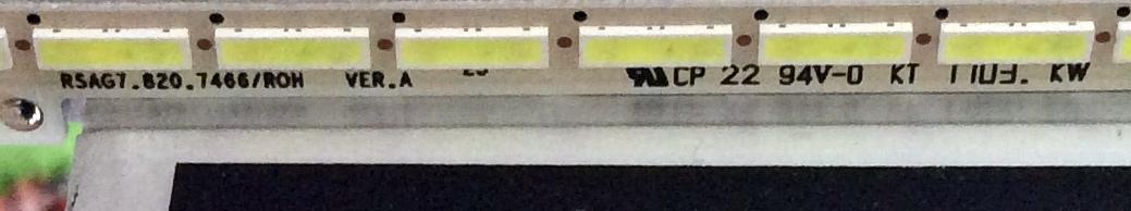 LED PARA TV / HISENSE RSAG7.820.7466\ROH VER.A / HE650K5U51 / PANEL`S HE650K5U51-L1\S0\GM\ROH / HE650K5U51-L1 / MODELO 65H8C - Imagen 2