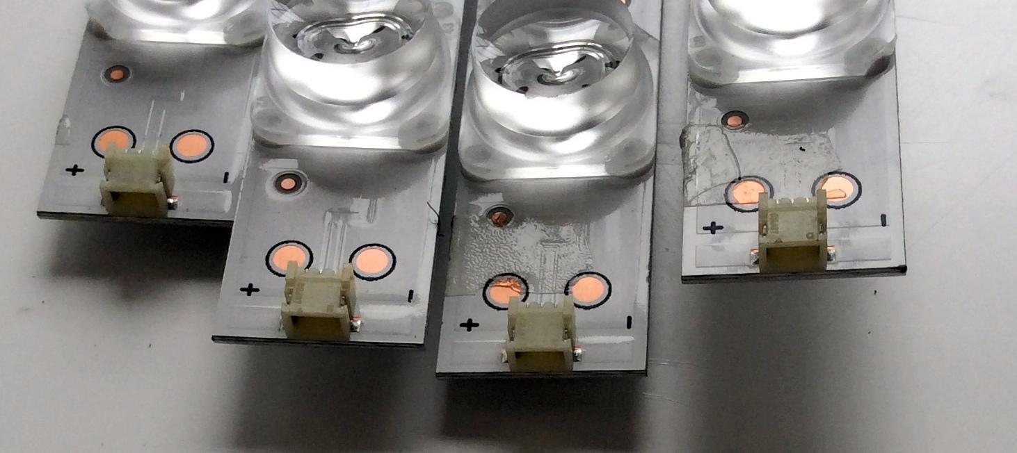 KIT DE LED´S PARA TV (4 PIEZAS) / HISENSE CRH-BK50S1U51S3030T040979G-REV1.0 / M13AY162J21D823-B1 / 1190189 / PANEL`S HD500S1U01\S1\GM\CKD\ROH / HD500S1U01 / MODELO 50H6E - Imagen 3