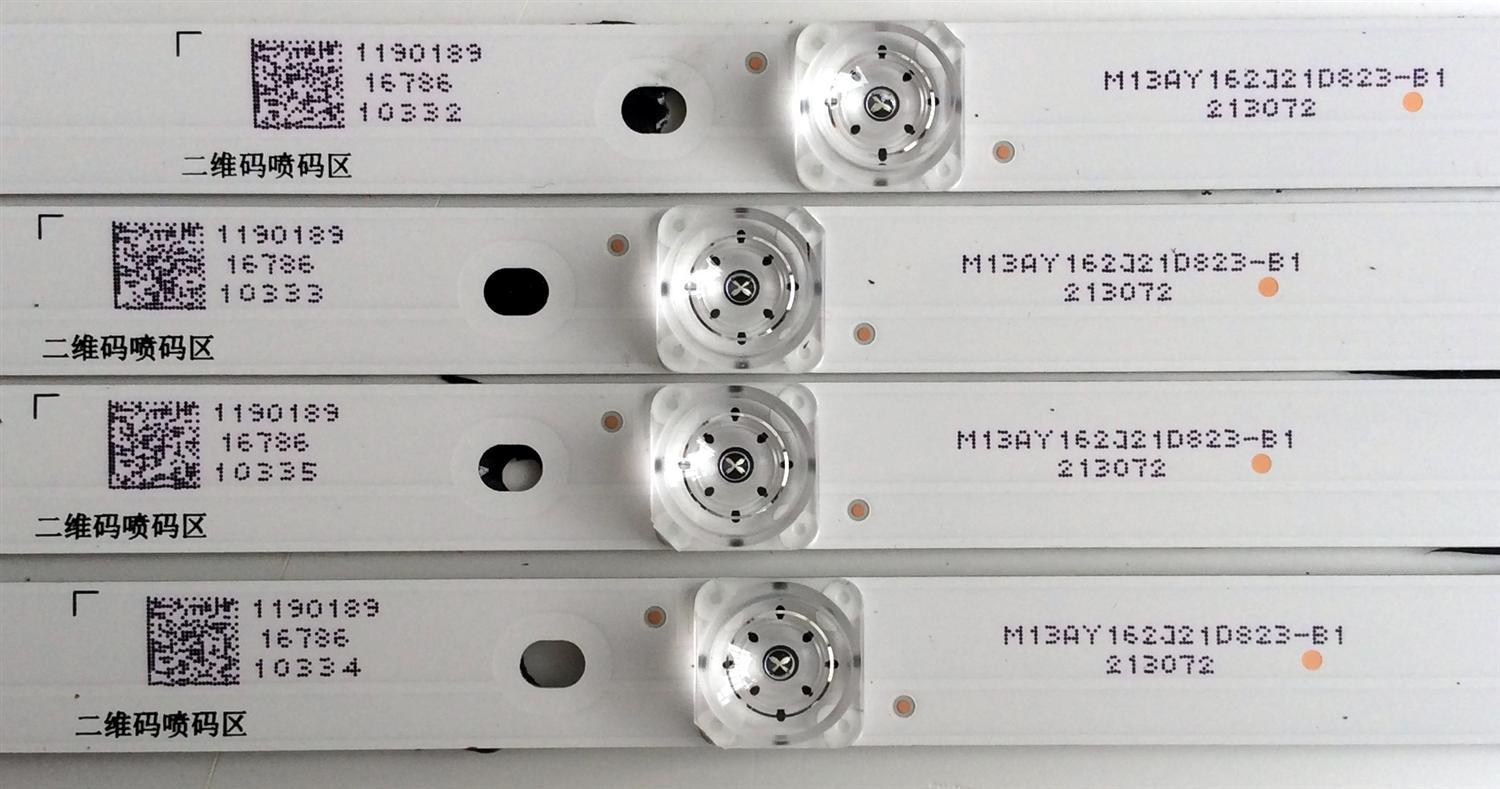 KIT DE LED´S PARA TV (4 PIEZAS) / HISENSE CRH-BK50S1U51S3030T040979G-REV1.0 / M13AY162J21D823-B1 / 1190189 / PANEL`S HD500S1U01\S1\GM\CKD\ROH / HD500S1U01 / MODELO 50H6E - Imagen 4