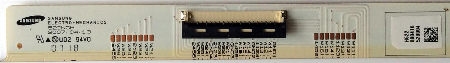 KIT DE LED´S PARA TV (8 PIEZAS) / SAMSUNG 520004 / 52INCH 2007.04.13 / H622 / PANEL LTA520HA05-V01 / MODELOS LNT5281FX/XAA SN01 / LNT5281FX - Imagen 3