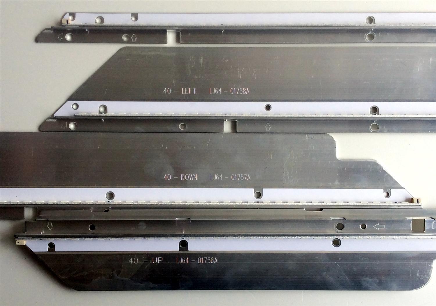 KIT DE LED´S PARA TV (4 PIEZAS) / SAMSUNG LMB-4000BM01 / LJ64-01757A / LJ64-01756A / LJ64-01758A / D090411A0 / PANEL LTF400HF08-A01 / MODELOS UN40B6000VFXZA SQ01 / UN40B6000VFXZA - Imagen 4