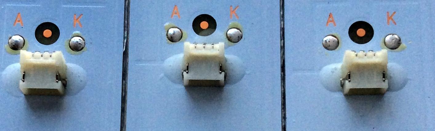 KIT DE LED´S PARA TV (3 PIEZAS) / UPSTAR ZH32D08-ZC14F-01 / 31-315-316-33 / E243157 / N285D-0 / 2010002593/B22 / 141015A2 / PANEL TH315L424 / MODELOS P32EA8 / P32EE7 - Imagen 3