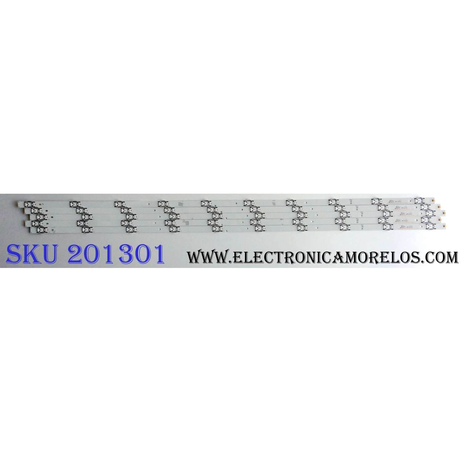 KIT DE LED´S PARA TV (5 PIEZAS) / HISENSE SVH500A63_REV03_10WICOP_UBH+SILK_161228 / SVH500A63&amp;A69 / F4B105B1 / 1177748 / S0722Q / E320262 / PANEL`S HD500K3U54\S0\GM\ROH / HD500K3U54\S8\GM\CKD\ROH / MODELO 50H6D