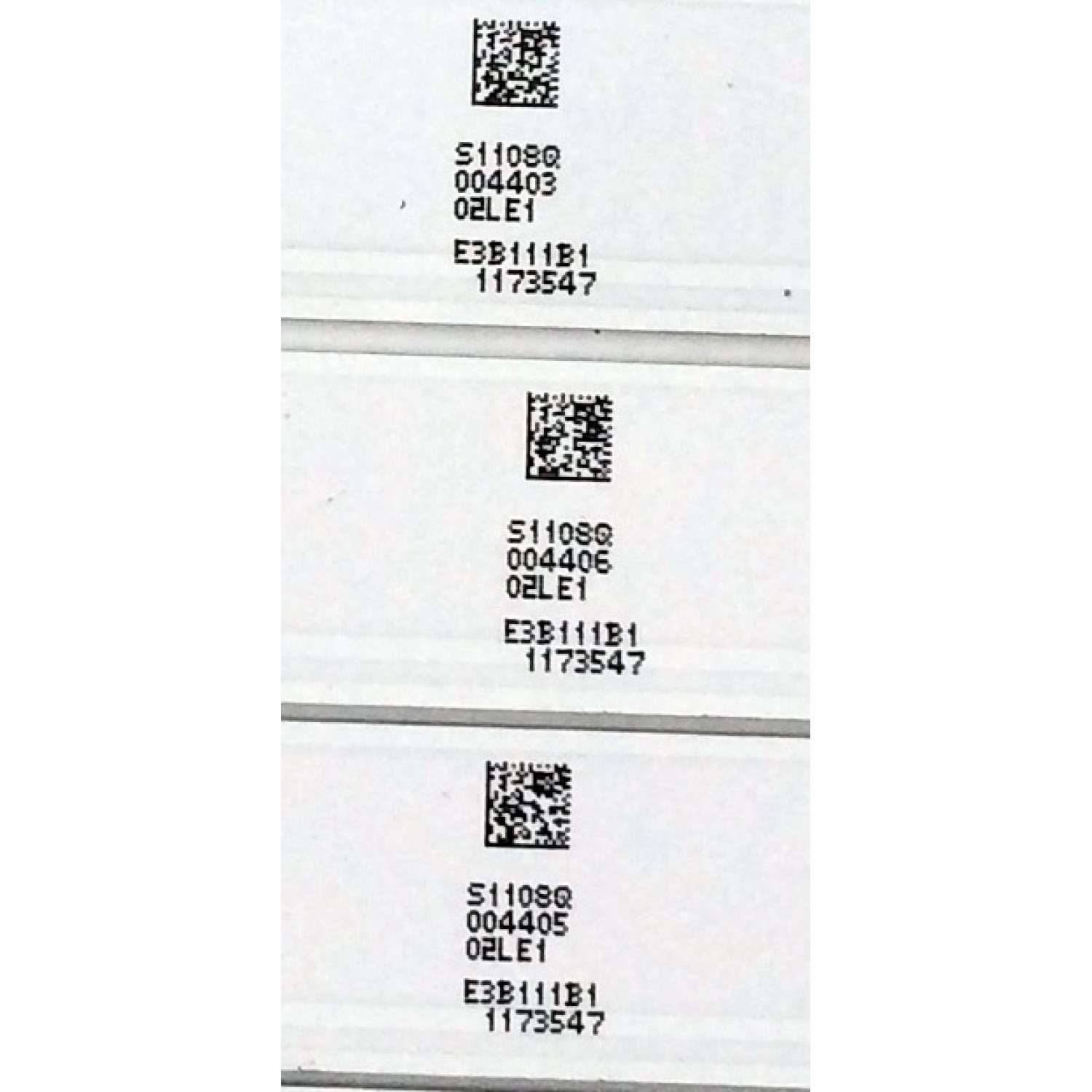 KIT DE LED´S PARA TV (10 PIEZAS) / HISENSE 1173547 / SVH550AQ0_REV00_RJW1_7LEDX10_161108 E3B111B1 / PANEL´S HD550K3U82-K1\S4\GM\ROH / HD550K3U82-K1\S0\GM\ROH / HD550K3U82-K1 / MODELOS 55H6D / 55DU6500 - Imagen 3