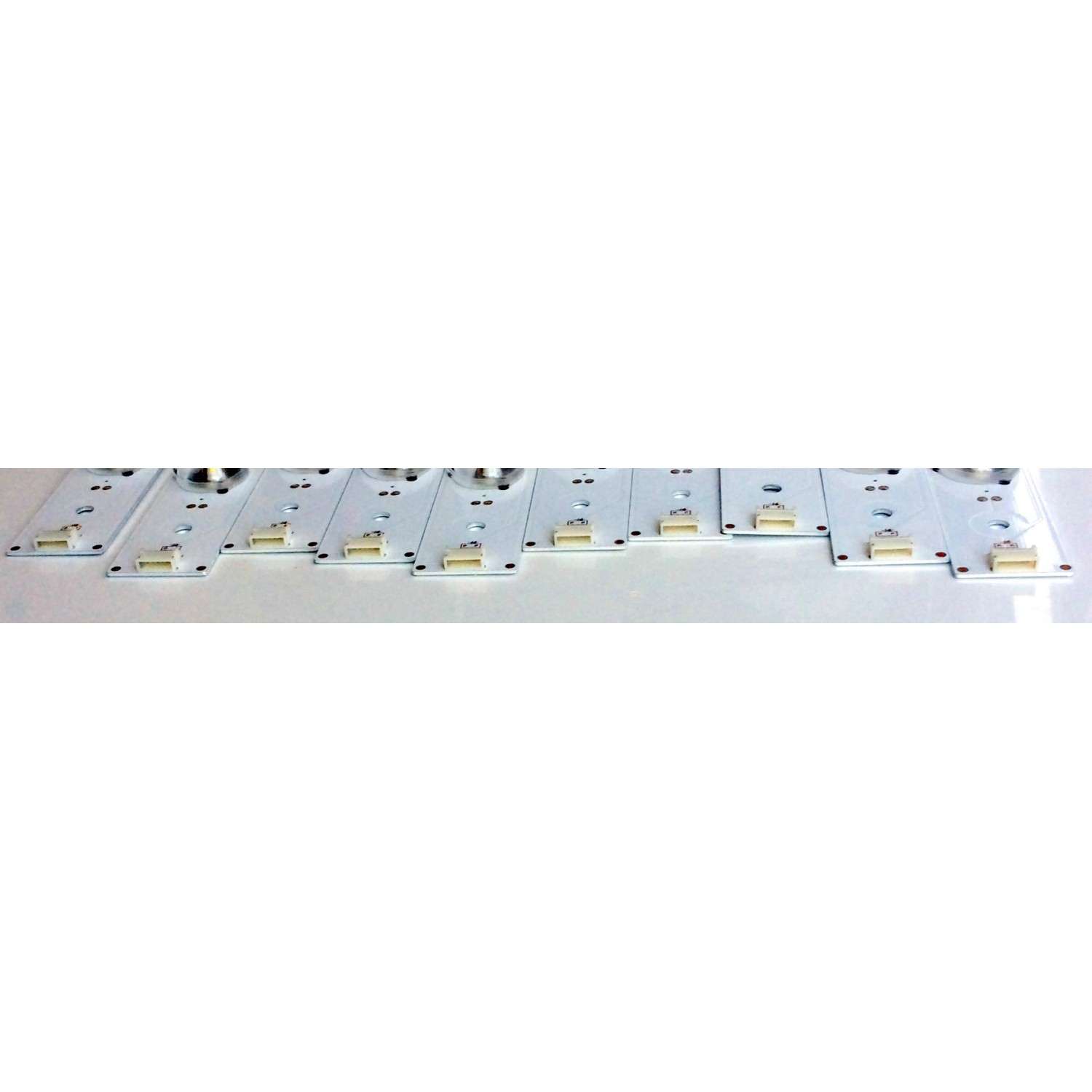 KIT DE LEDS ORIGINAL PARA TV HISENSE / INSIGNIA / 10 PIEZAS / NUMERO DE PARTE 1149578 / SVH550AH9 / SVH550AH9_5LED_REV04_150409 / PANEL HD550DF-E32 / MODELOS 55H5C / LED55EC290N / NS-55D510NA17 - Imagen 5