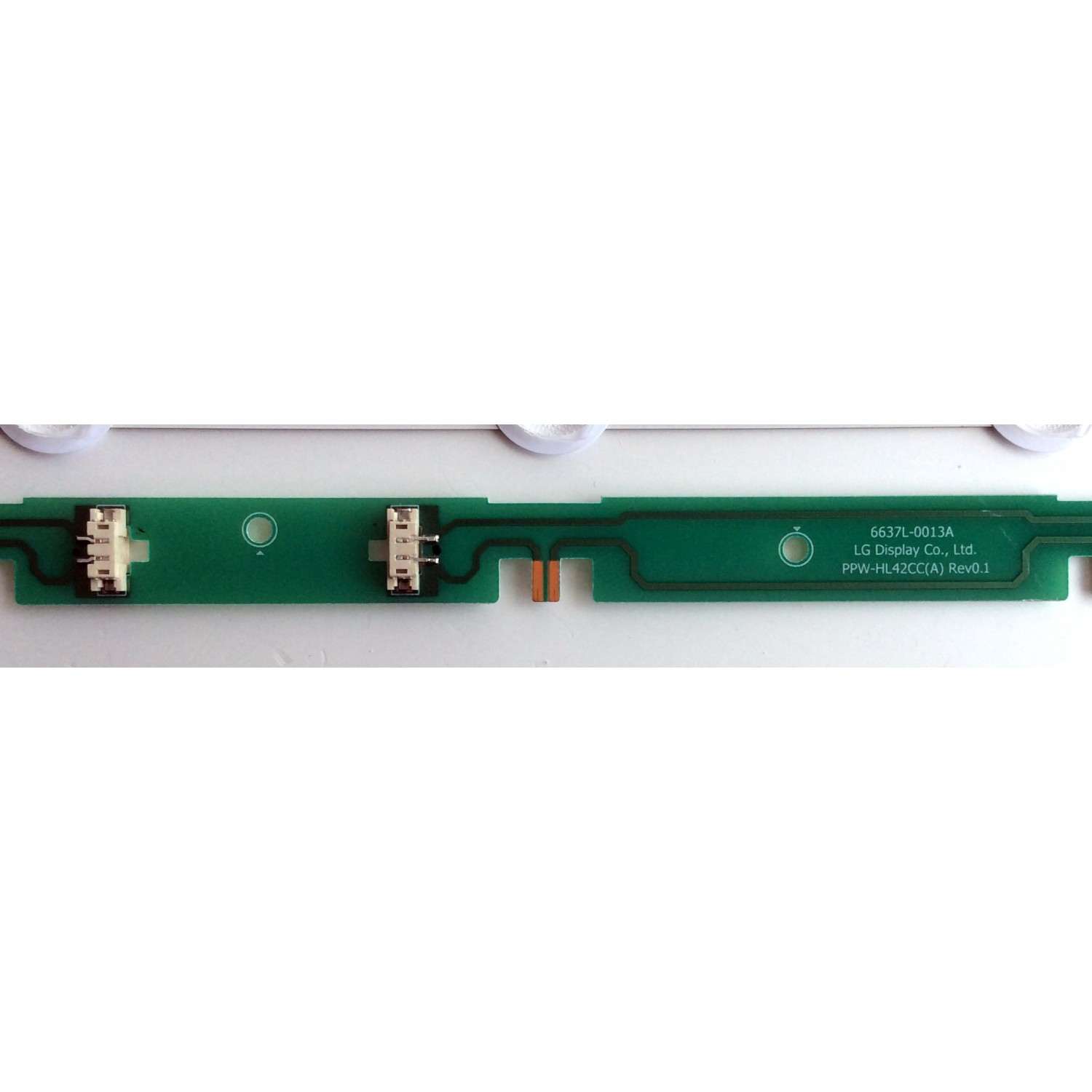 KIT DE LED`S PARA TV (12 PIEZAS) / LG 42¨ ROW Rev0.8 2 L-TYPE 6916L-0882A / 42¨ ROW Rev0.8 2 R TYPE 6916L-0913A / 6916L-0913A / 6916L-0882A / 6637-0013A / PPW-HL42CC(A) Rev0.1 / PANEL LC420DUN (SE)(U2) / MODELO 42LM3400-UC AWMWLUR - Imagen 6
