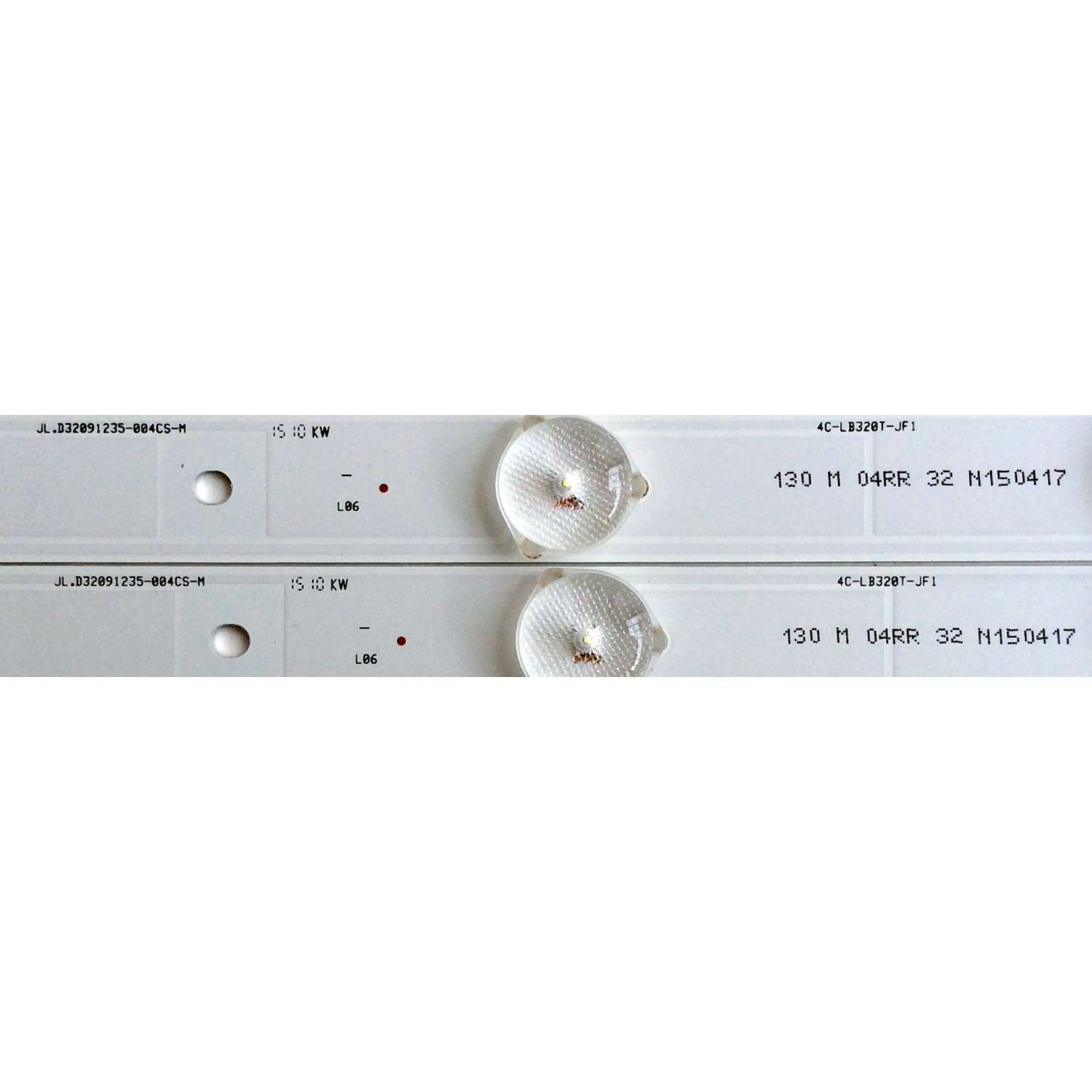 KIT DE LED`S PARA TV (2 PIEZAS) / INSIGNIA JL.D32091235-004CS-M / 4C-LB320T-JF2 / 130 M 04RR 32 N150417 / PANEL LVW320CSDX E13 V3 / MODELOS NS-32D220NA16 - Imagen 3