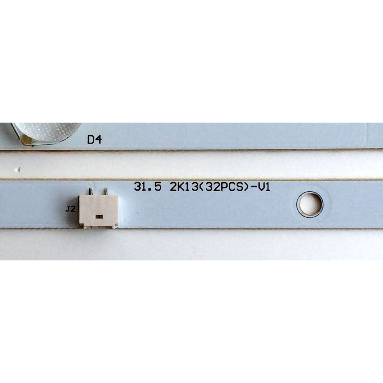 KIT DE LED´S PARA TV (4 PIEZAS) / SANYO 31.5 2K13(32PCS)-V1 / 31.5 2K13 / 32PCS-C2 / EPDHBRSF7C309-F46 / PANEL TPT315B5-A042 REV:21A / MODELO DP32D13 P32D13-00 - Imagen 2