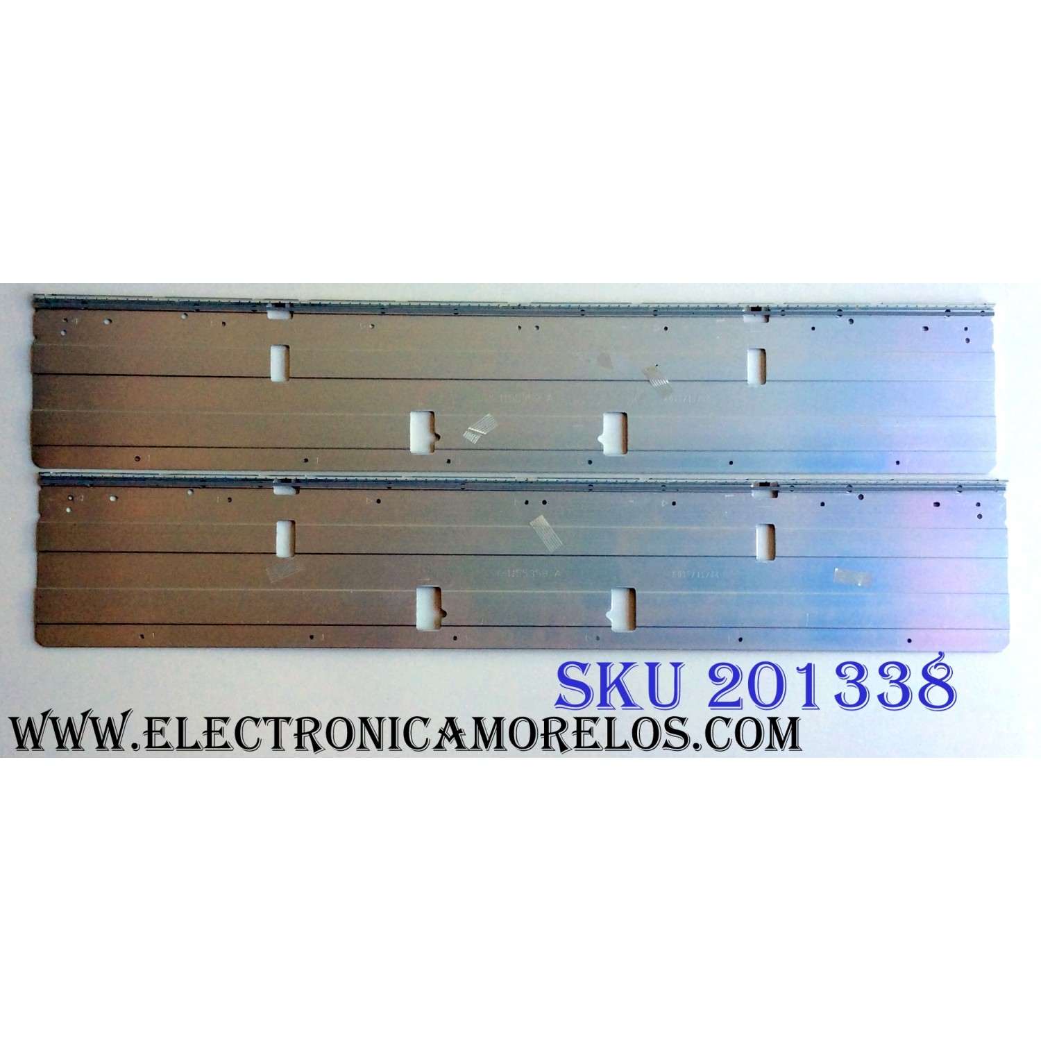 KIT DE LED´S PARA TV (2 PIEZAS) / HISENSE RSAG7.820.6700/ROH VER.A / HE650IU-B52 / PANEL`S HE650IU-B32\S10\GM\ROH / HE650IU-B32 / SSY-1155359-A / SERIE 65G1739F6H00083 / MODELO 65H9D