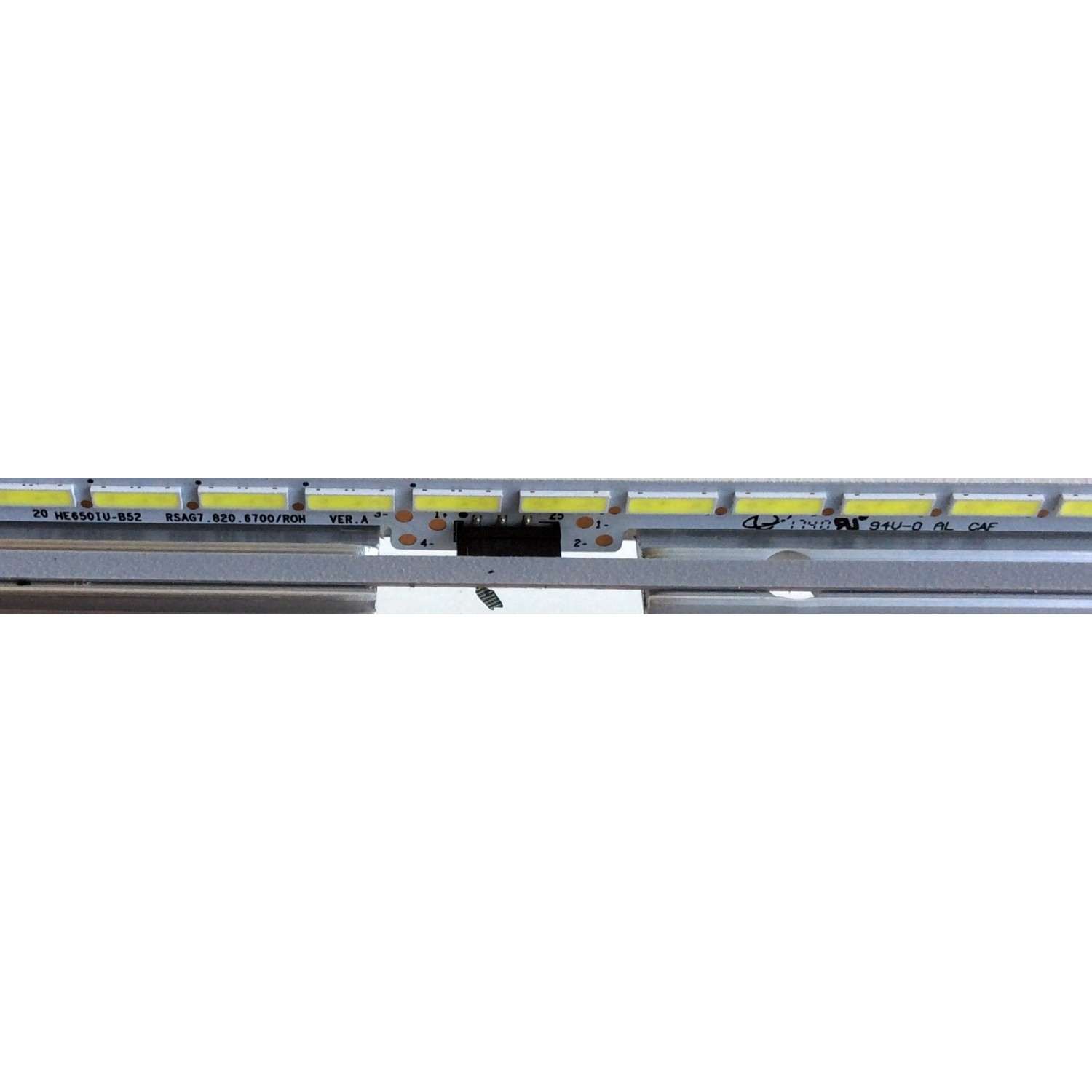 KIT DE LED´S PARA TV (2 PIEZAS) / HISENSE RSAG7.820.6700/ROH VER.A / HE650IU-B52 / PANEL`S HE650IU-B32\S10\GM\ROH / HE650IU-B32 / SSY-1155359-A / SERIE 65G1739F6H00083 / MODELO 65H9D - Imagen 3